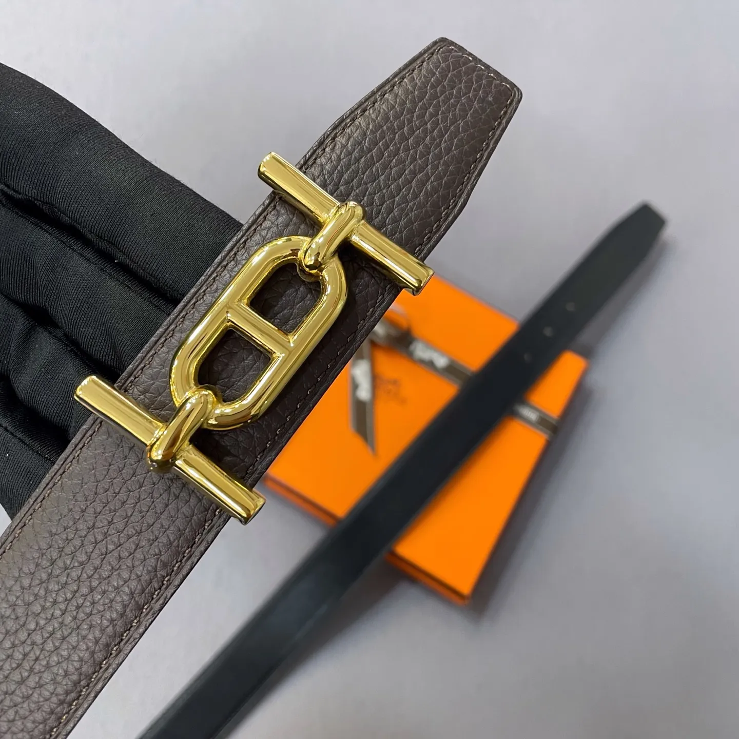 💰480💰Full set of packaging💰 💍Purchase level Hermes - 32mm width, exquisite, double-sided, original leather, with exquisite buckle, exquisite and high quality, exquisite production, detailed pictures, physical shooting, high-end luxury
