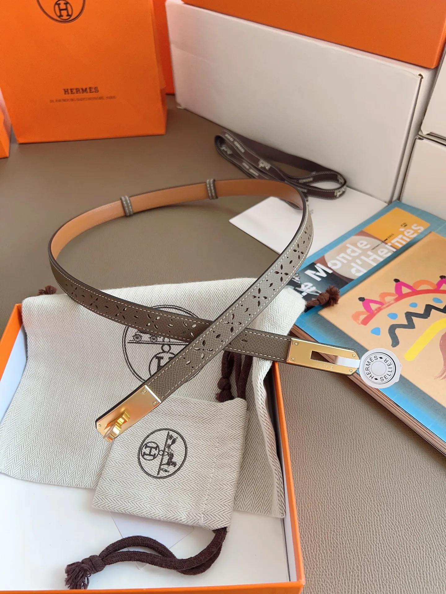 💰498💰Full package💰 💍Purchase level Hermès "HERMES" upgraded version 2025, brand new semi-handmade Kelly belt colors are black/gold/elephant gray/white/etc., original EPSOM leather, quality is beyond doubt