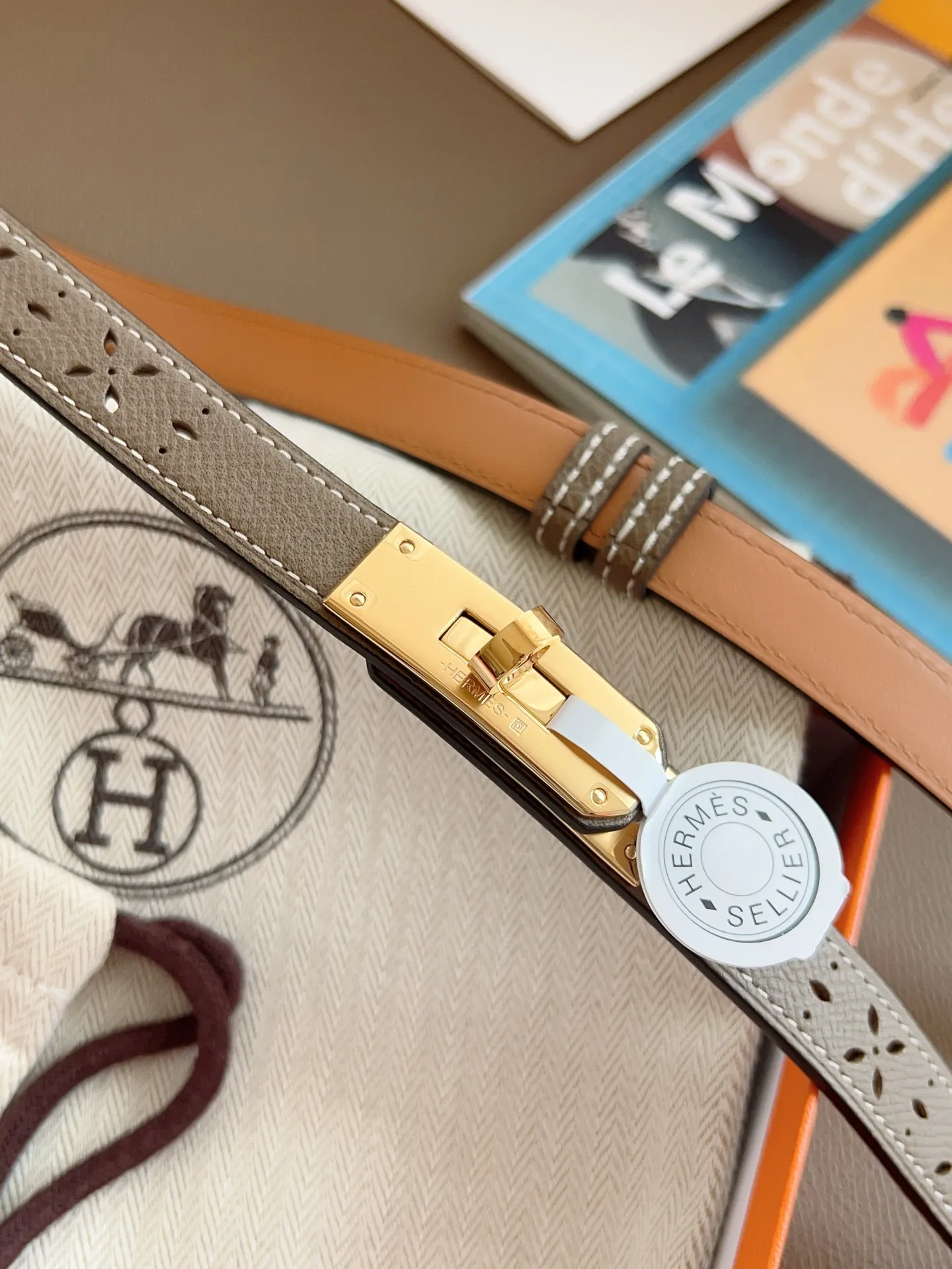 💰498💰Full package💰 💍Purchase level Hermès "HERMES" upgraded version 2025, brand new semi-handmade Kelly belt colors are black/gold/elephant gray/white/etc., original EPSOM leather, quality is beyond doubt