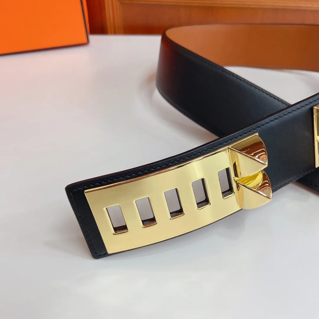 💰680💰Full package💰 💍Purchasing-grade Hermes HERMES 45mm belt and girdle, fine hardware, with plain calfskin, 5-hole adjustment. Sizes 75€ to 100€