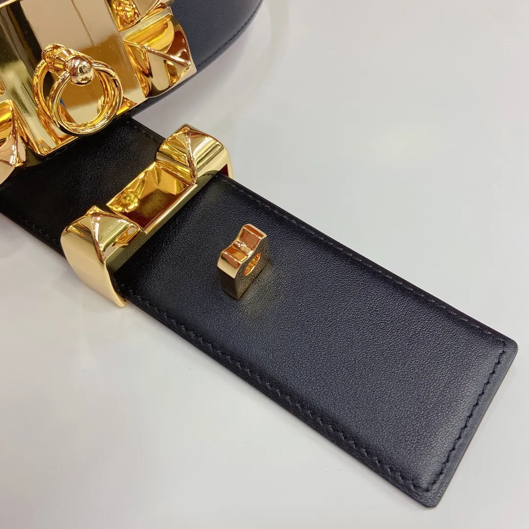 💰680💰Full package💰 💍Purchasing-grade Hermes HERMES 45mm belt and girdle, fine hardware, with plain calfskin, 5-hole adjustment. Sizes 75€ to 100€