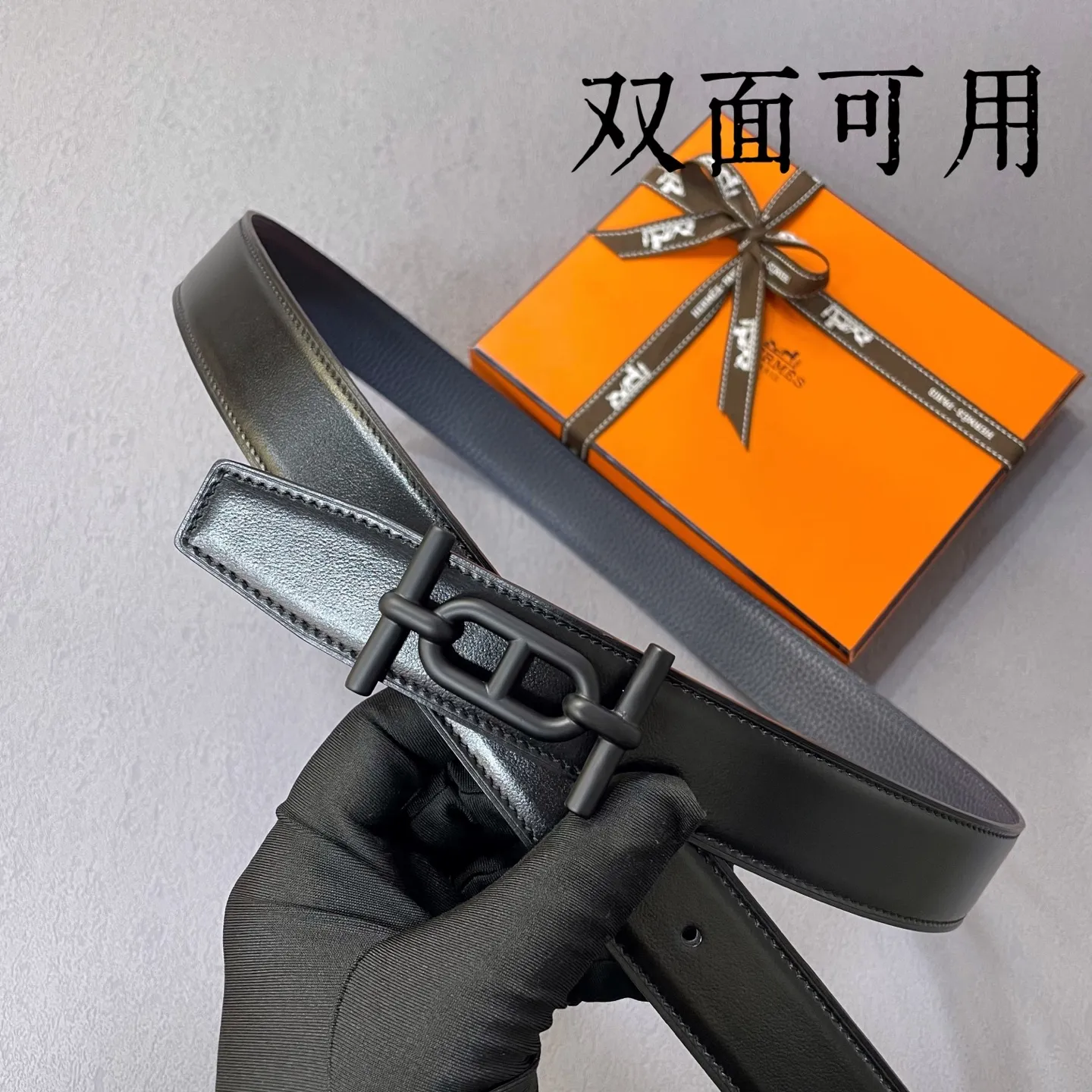 💰480💰Full set of packaging💰 💍Purchase level Hermes - 32mm width, exquisite, double-sided, original leather, with exquisite buckle, exquisite and high quality, exquisite production, detailed pictures, physical shooting, high-end luxury