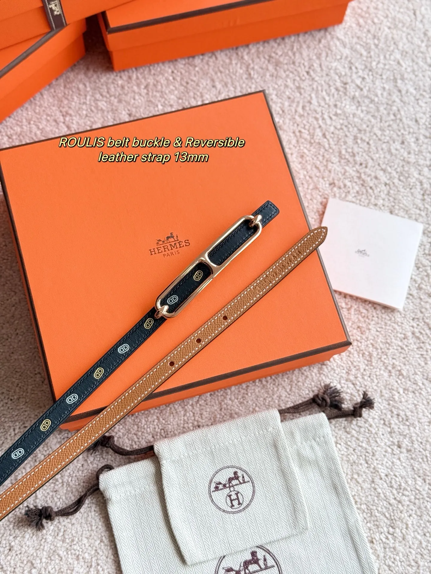 💰480💰Full set of packaging💰 💍Purchase level Hermès ❤️New style❤️ GAMMA boutique hardware with imported Epsom leather Width 13MM Hermes women's belt is highly praised for its exquisite craftsmanship, high-quality materials and classic design. It is the top choice for women's belts. It is simple and elegant. The product has a delicate feel. It is not only a practical accessory, but also adds highlights to the overall look.
