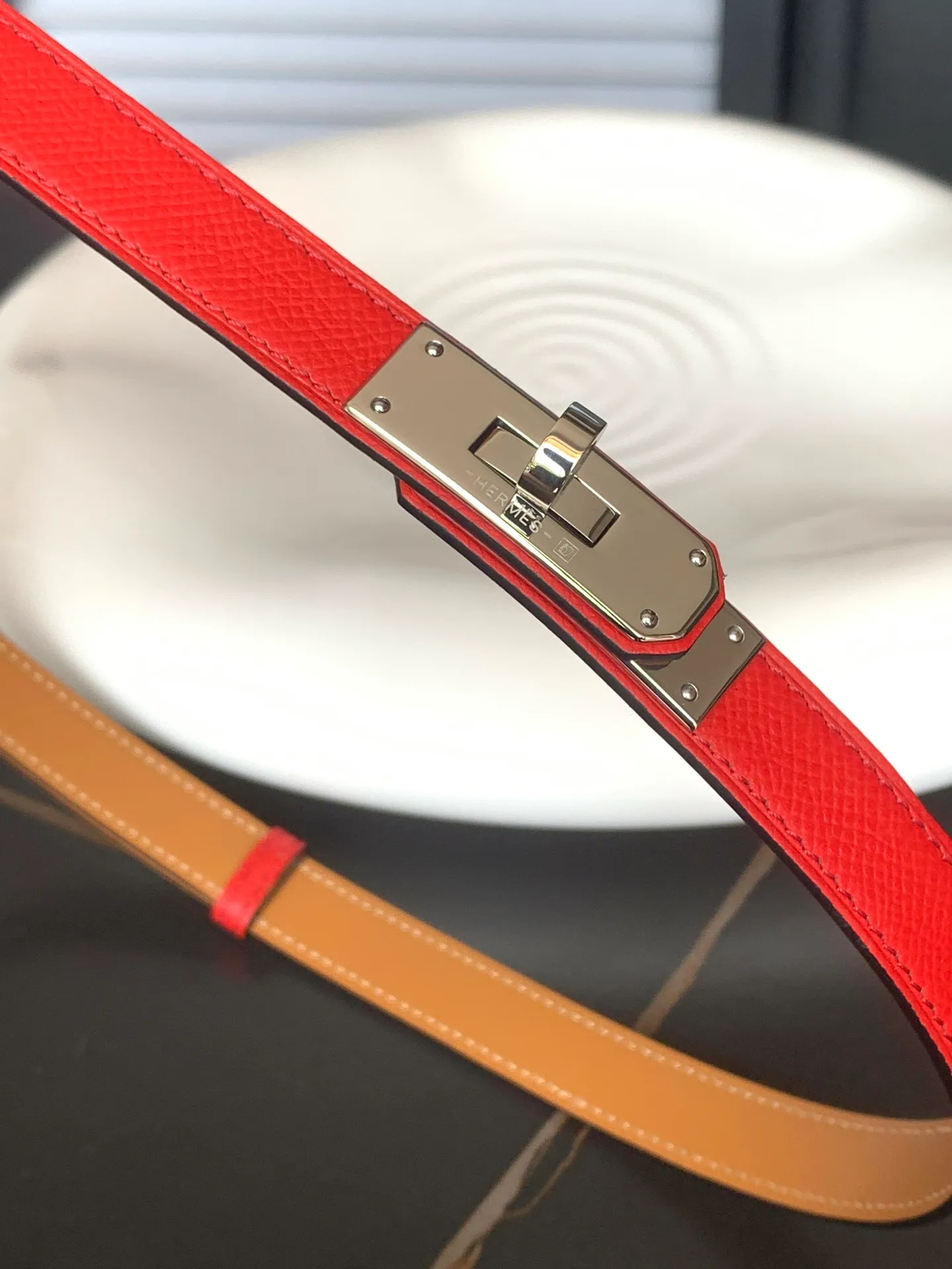 💰498💰Full package💰 💍Purchasing-grade Hermes⚡️🌹Kelly EPSOM imported calfskin⚡️🌹Width 1.8Cm! Discount gold, silver and rose gold in 3⃣️ colors! Adjustable length, one size fits all! summer boutique