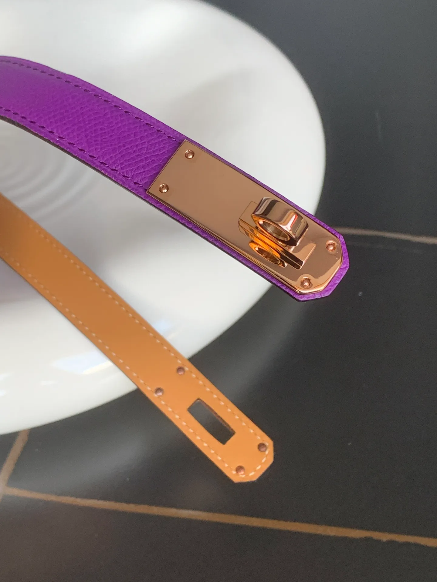 💰498💰Full package💰 💍Purchasing-grade Hermes⚡️🌹Kelly EPSOM imported calfskin⚡️🌹Width 1.8Cm! Discount gold, silver and rose gold in 3⃣️ colors! Adjustable length, one size fits all! summer boutique