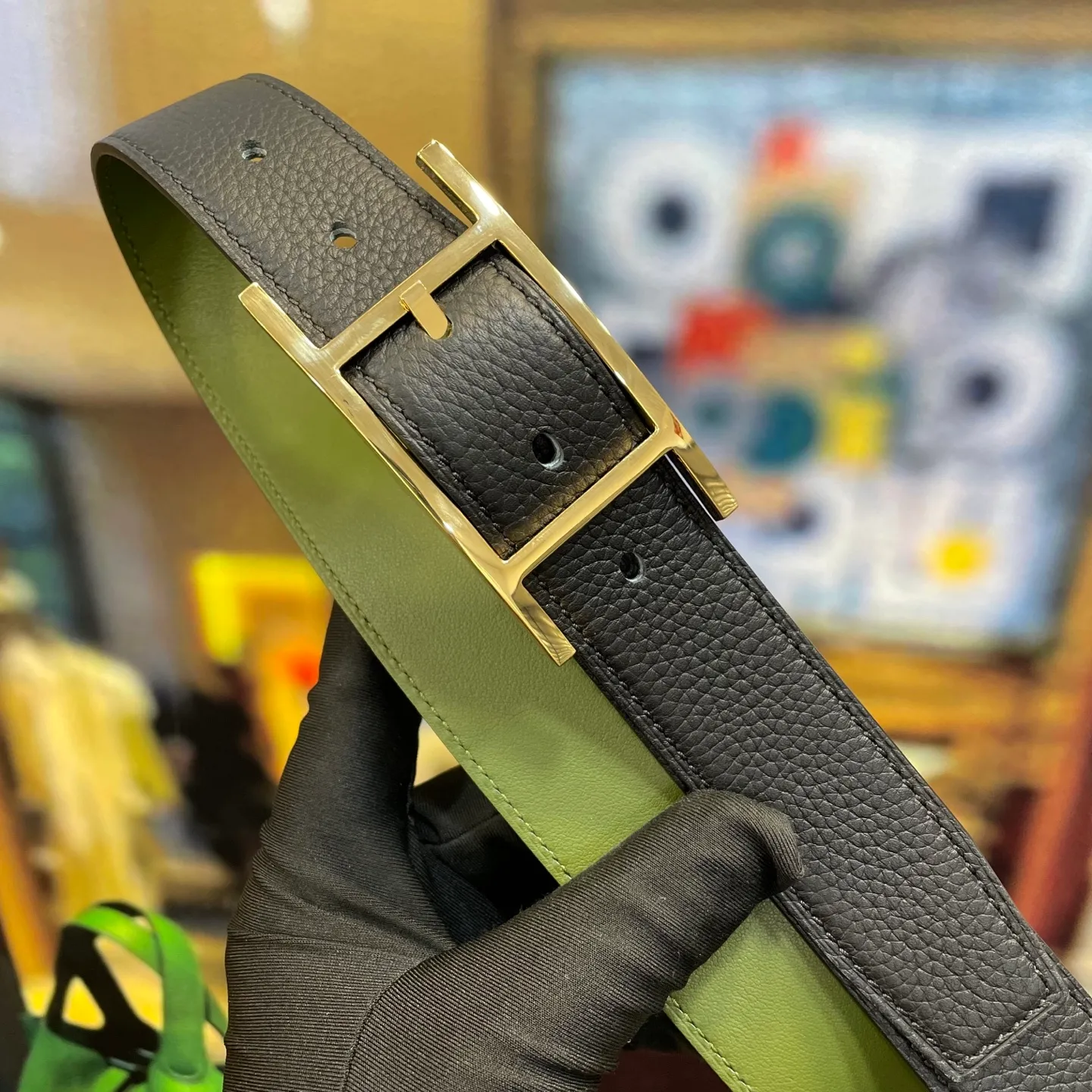 💰520💰Full set of packaging💰 💍Purchase level Hermes-🆕 🔥 Width 32mm, exquisite, double-sided, original leather, with exquisite buckle, exquisite and high quality, exquisite production, detailed pictures, physical shooting, high-end luxury
