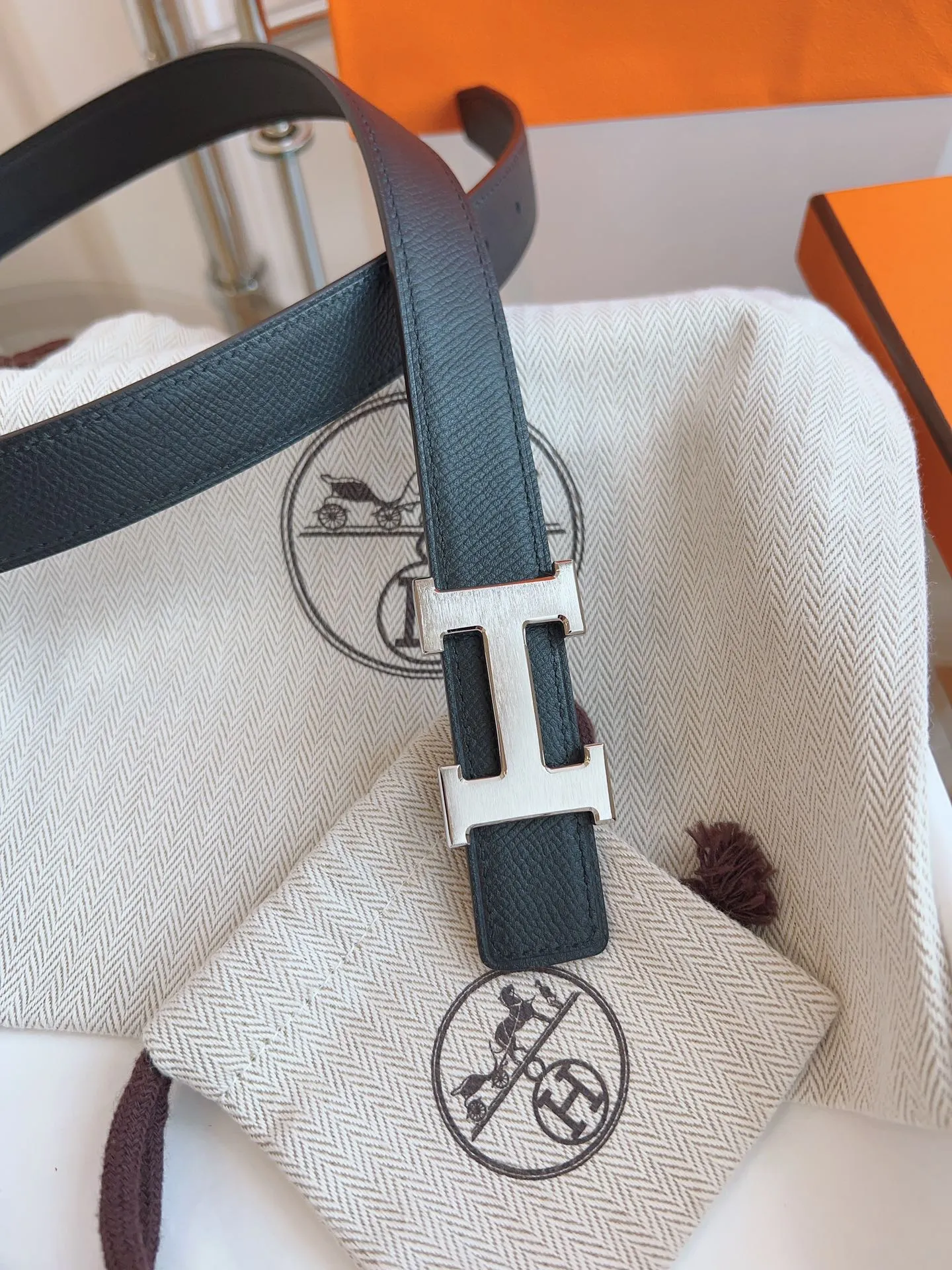 💰440💰Authentic packaging💰 💍Purchasing agent grade "HERMES"🇫🇷French original EPSOM elephant gray/all-steel hardware The quality is beyond doubt, there is no better, only the best. Size 2.4 cm