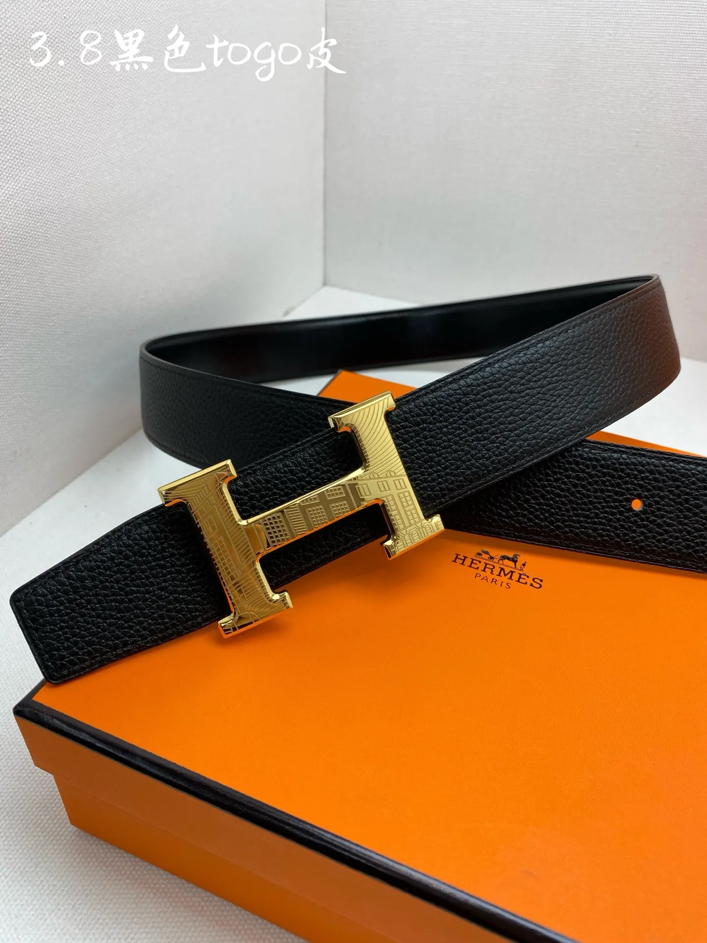 💰480💰Full set of packaging💰 💍Purchase level Hermes-H⚡️🌹BELT BUCKLE & REVERSIBLE LEATHER STRAP 76mm Hermes counter synchronization Imported epsom double-sided calfskin Stainless steel boutique hardware Double-sided available