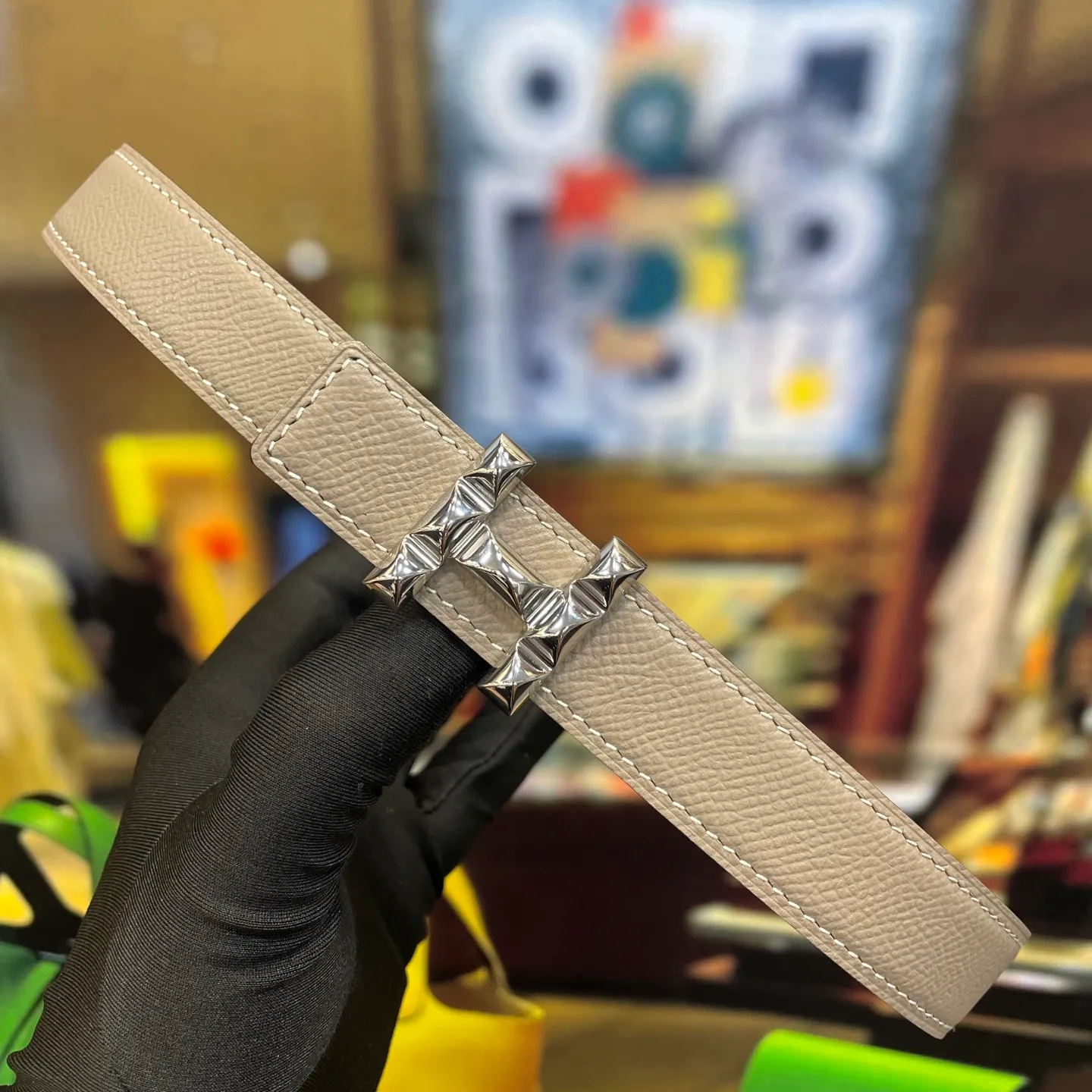 💰440💰Full set of packaging💰 💍Purchase level Hermes-🆕🔥 Width 24mm high-quality double-sided original Epsom leather with stainless steel hardware buckle, light luxury and taste, high-quality high-quality products, exquisite production, real-life photography, high-end luxury
