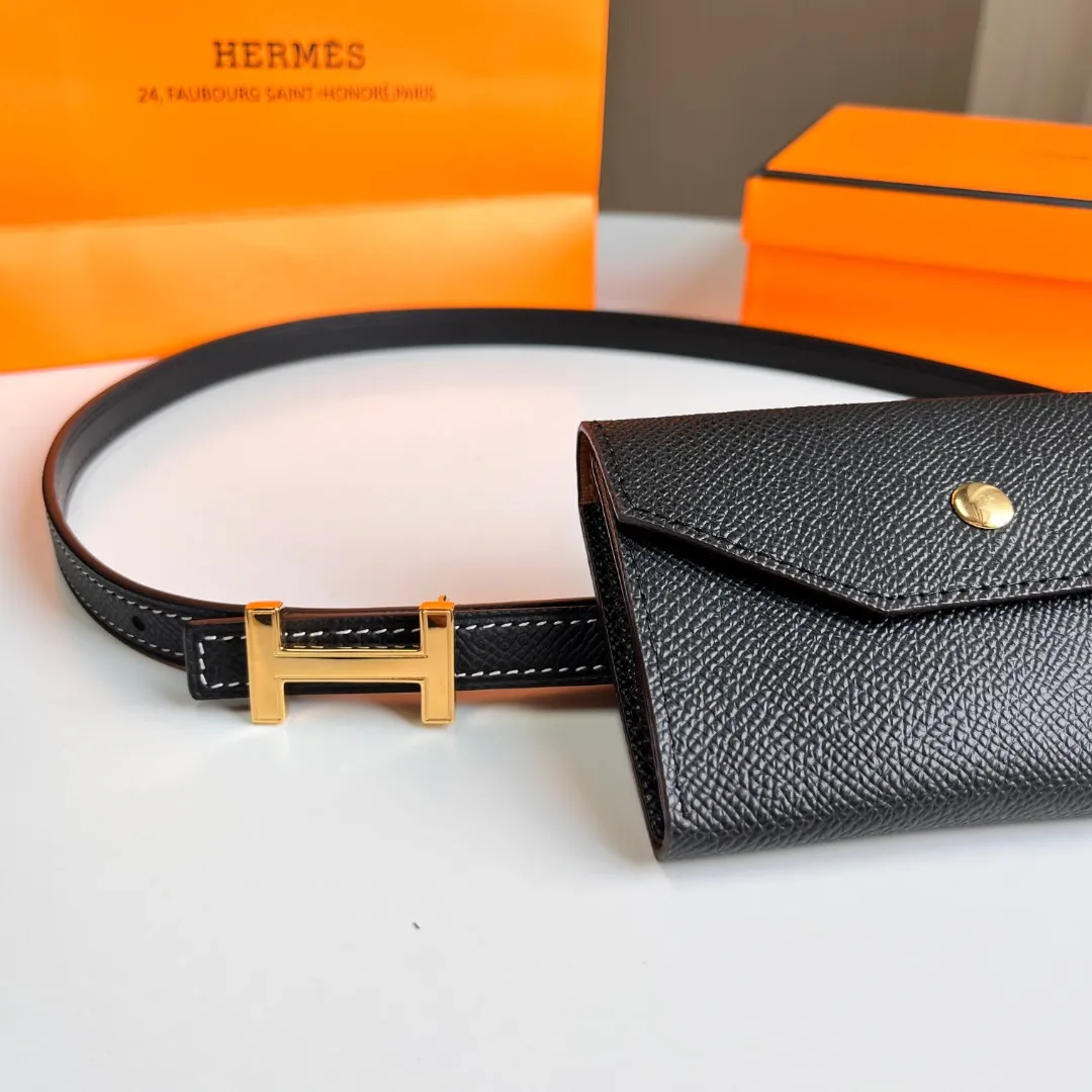 💍Purchasing agent Hermes official website version 1.3cm women's model 316 scalpel steel vacuum gold-plated stainless steel buckle [love] [love] P520💰 Buyer's experience: Kelly has always been a favorite element in the fashion circle, loved by all the experts! Hurry up and give your small waist a pair with a small bag, 75 to 100cm euros