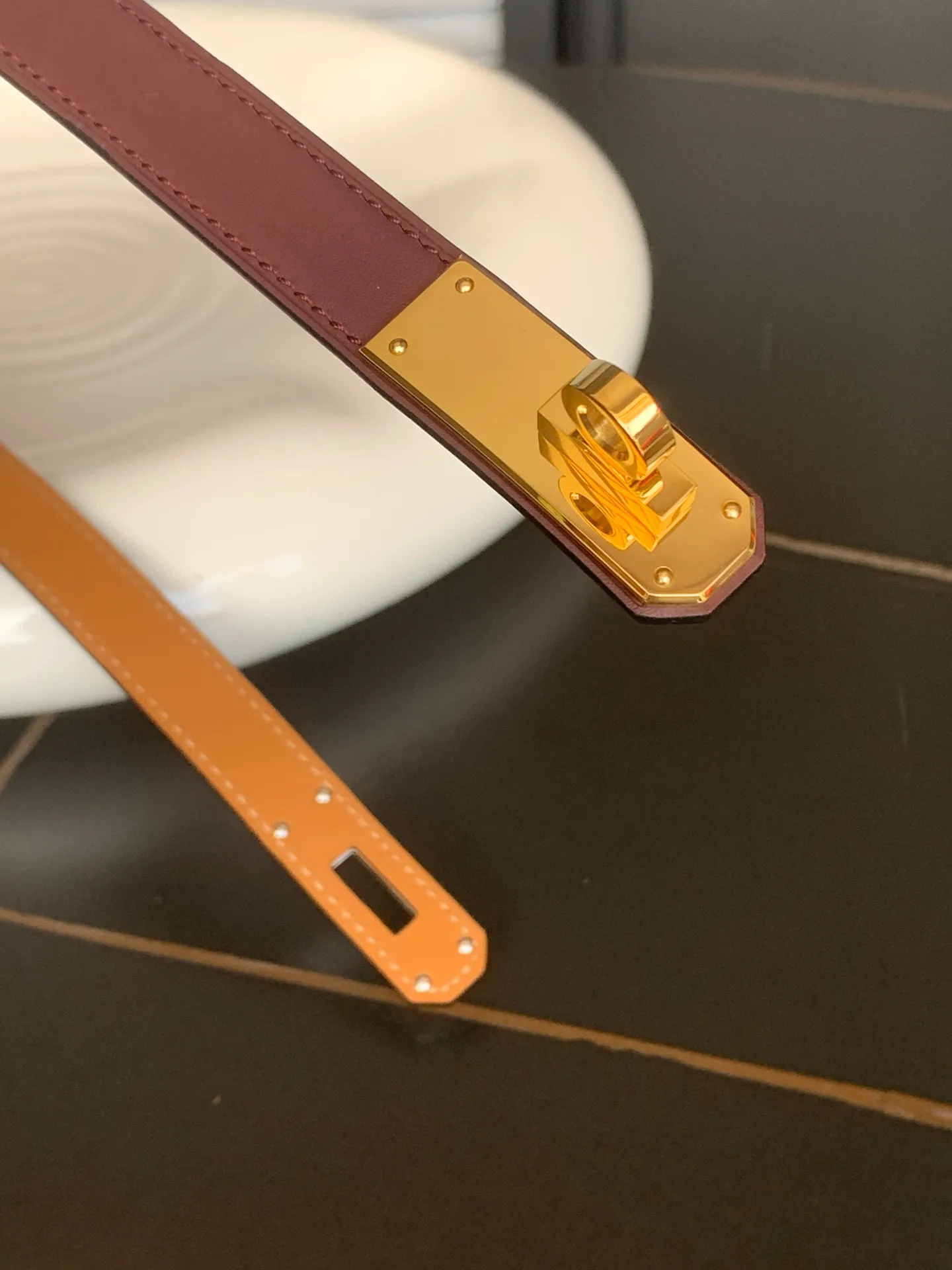 💰498💰Full package💰 💍Purchasing-grade Hermes⚡️🌹Kelly EPSOM imported calfskin⚡️🌹Width 1.8Cm! Discount gold, silver and rose gold in 3⃣️ colors! Adjustable length, one size fits all! summer boutique