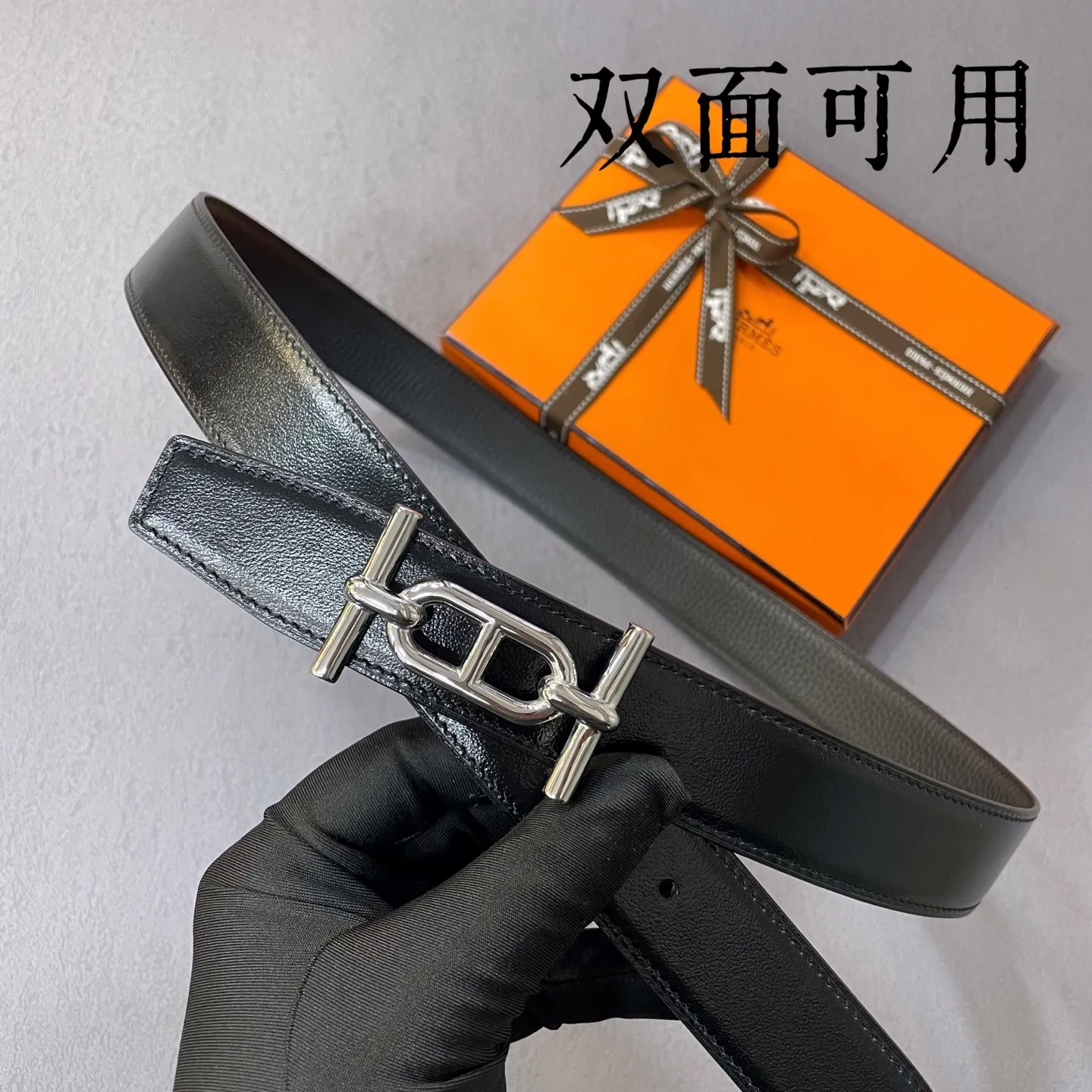 💰480💰Full set of packaging💰 💍Purchase level Hermes - 32mm width, exquisite, double-sided, original leather, with exquisite buckle, exquisite and high quality, exquisite production, detailed pictures, physical shooting, high-end luxury