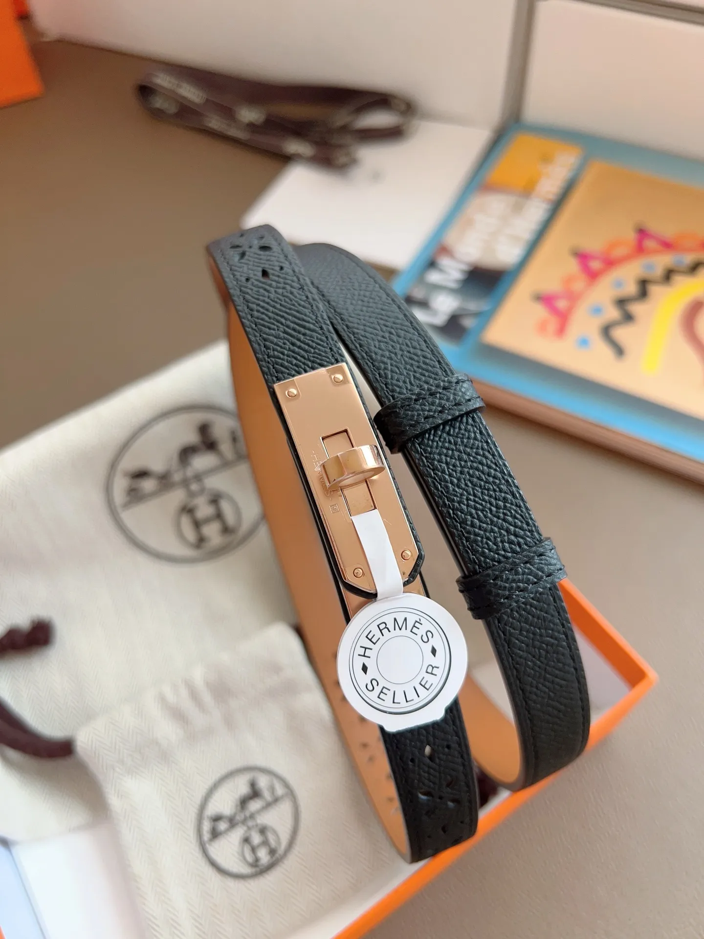 💰498💰Full package💰 💍Purchase level Hermès "HERMES" upgraded version 2025, brand new semi-handmade Kelly belt colors are black/gold/elephant gray/white/etc., original EPSOM leather, quality is beyond doubt
