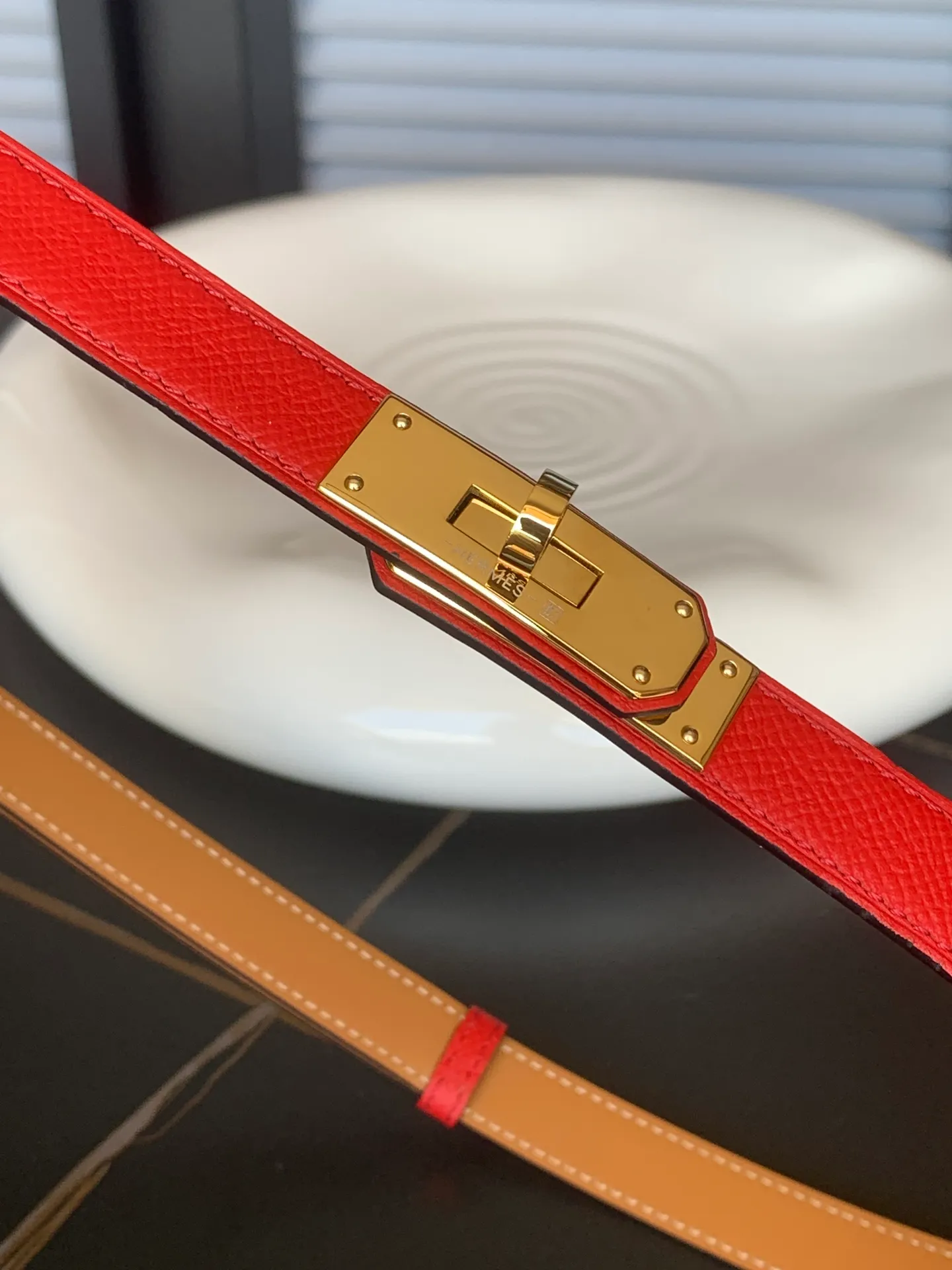 💰498💰Full package💰 💍Purchasing-grade Hermes⚡️🌹Kelly EPSOM imported calfskin⚡️🌹Width 1.8Cm! Discount gold, silver and rose gold in 3⃣️ colors! Adjustable length, one size fits all! summer boutique