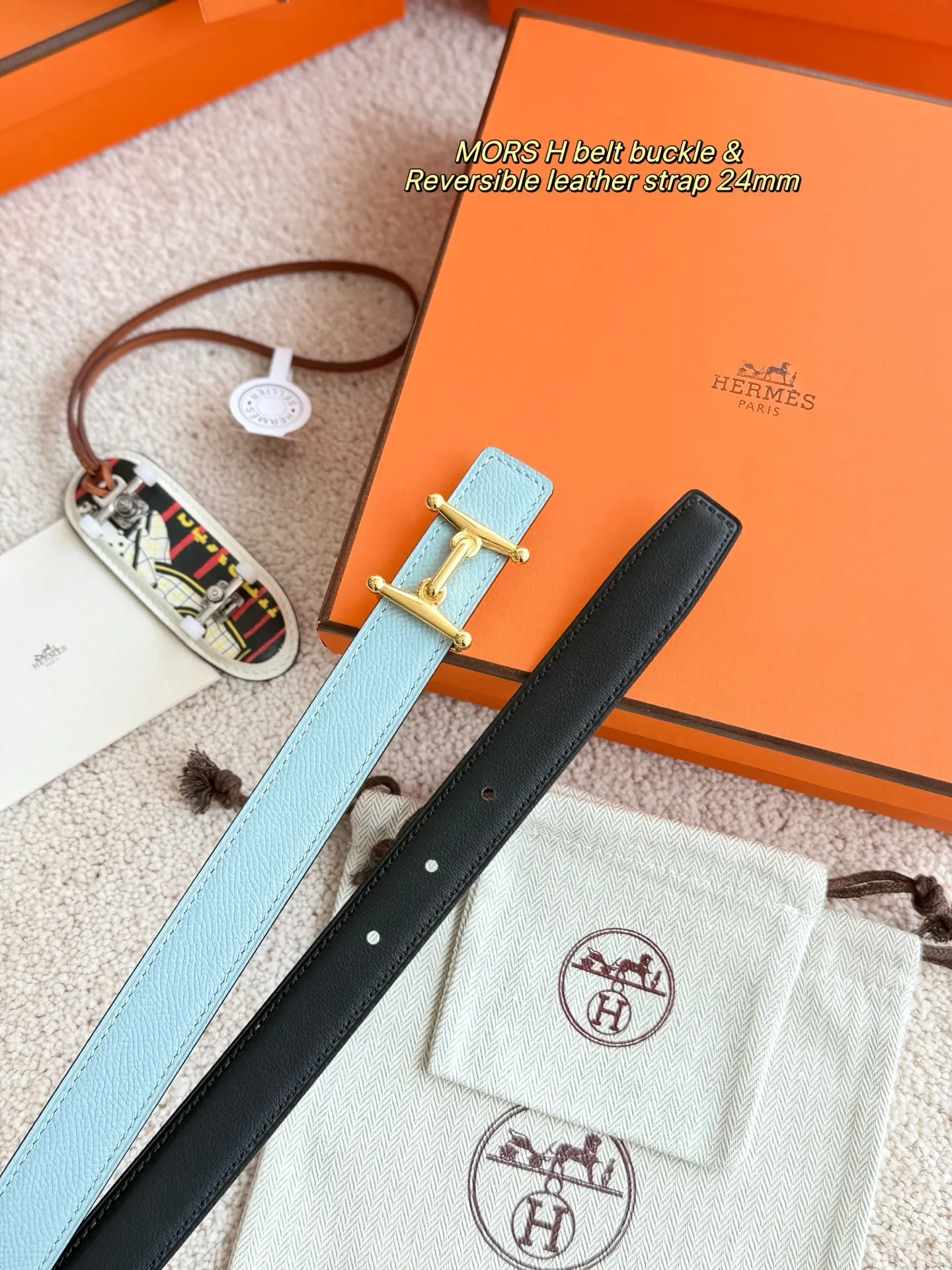 💰440💰Full set of packaging💰 💍Purchase level Hermès Width 2.5cm⚡️🌹Line blue MORS H Fine hardware with imported epsom leather Hermes women's belt is highly praised for its exquisite craftsmanship, high-quality materials and classic design. It is the top choice for women's belts. It is simple and elegant. The product has a delicate feel. It is not only a practical accessory, but also adds highlights to the overall look.