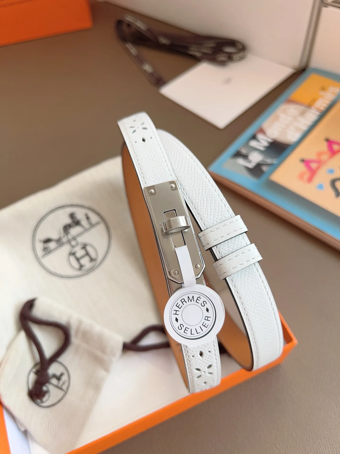 💰498💰Full package💰 💍Purchase level Hermès "HERMES" upgraded version 2025, brand new semi-handmade Kelly belt colors are black/gold/elephant gray/white/etc., original EPSOM leather, quality is beyond doubt