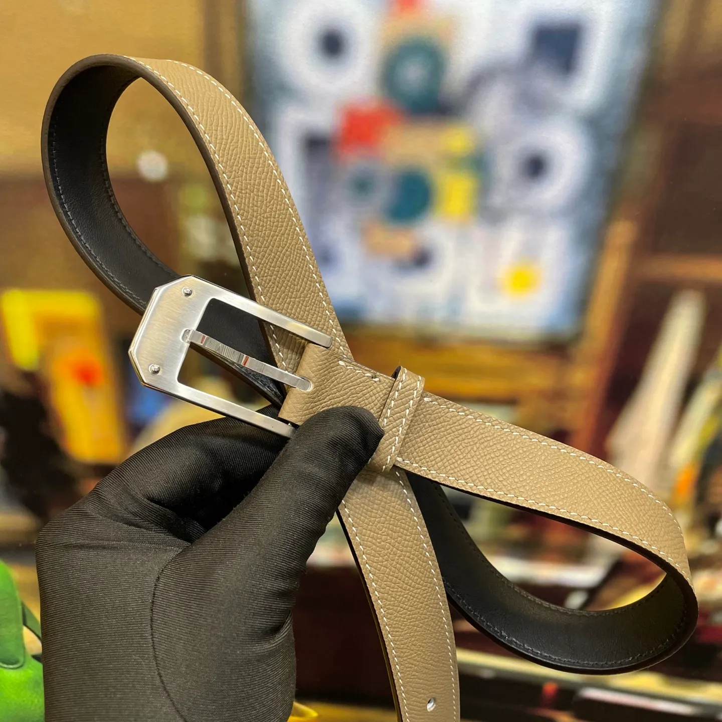 💰480💰Full set of packaging💰 💍Purchase level Hermes-🆕 🔥 Width 25mm boutique double-sided original leather with boutique buckle, boutique high quality, precision production, detailed pictures, physical shooting, high-end luxury