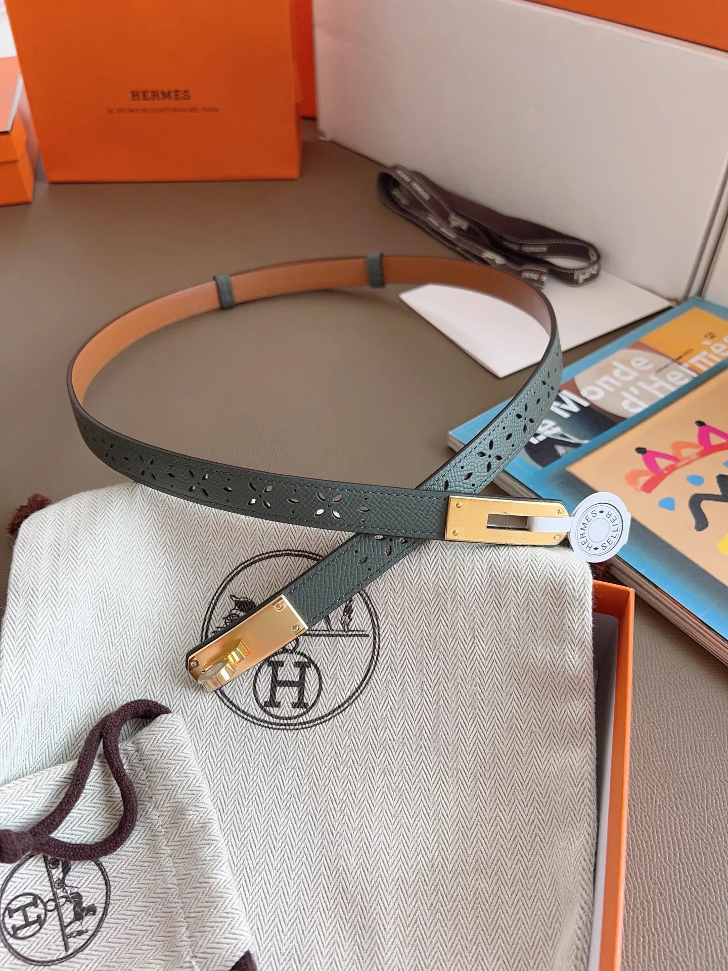 💰498💰Full package💰 💍Purchase level Hermès "HERMES" upgraded version 2025, brand new semi-handmade Kelly belt colors are black/gold/elephant gray/white/etc., original EPSOM leather, quality is beyond doubt
