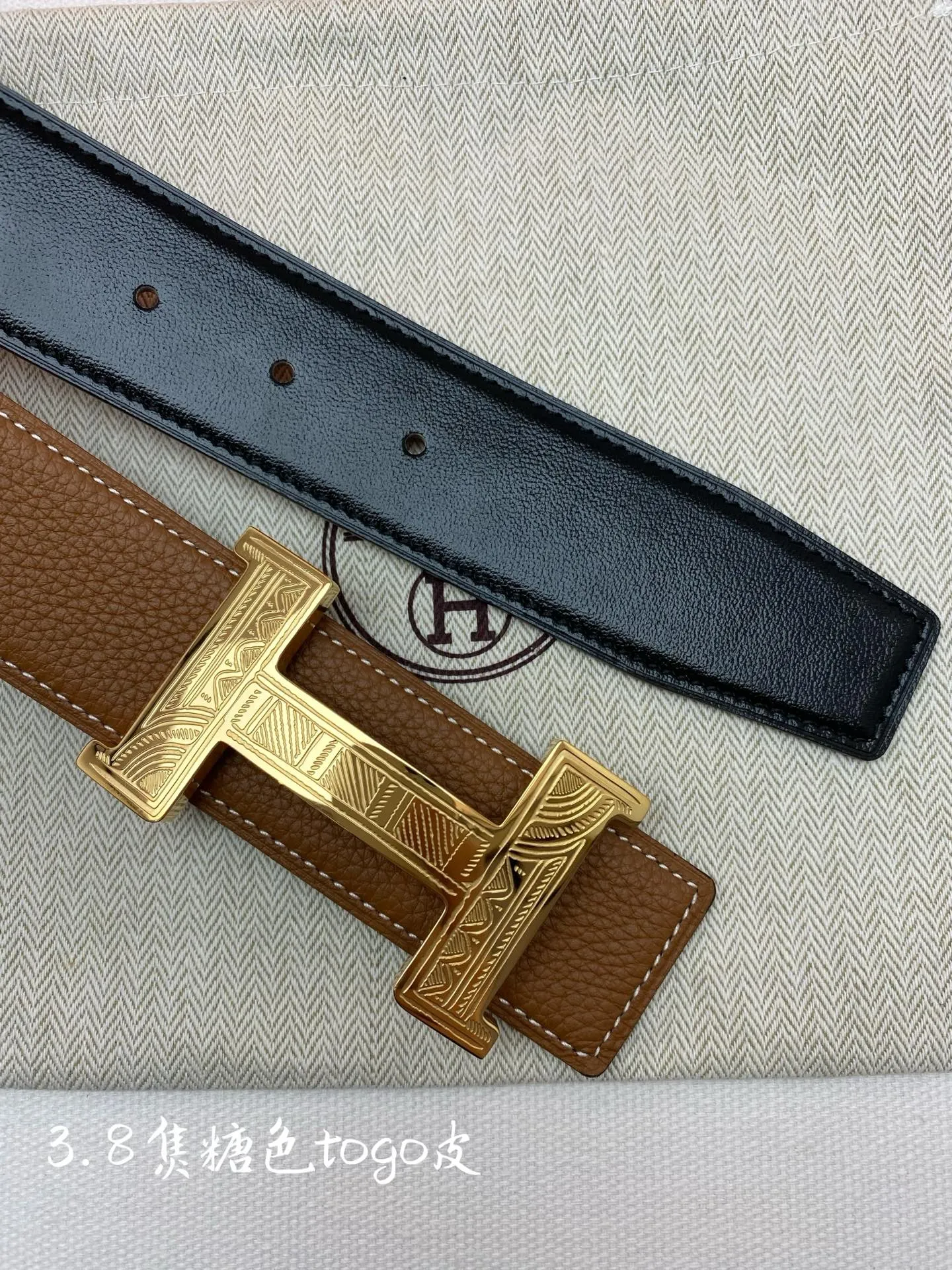 💰480💰Full set of packaging💰 💍Purchase level Hermes-H⚡️🌹BELT BUCKLE & REVERSIBLE LEATHER STRAP 76mm Hermes counter synchronization Imported epsom double-sided calfskin Stainless steel boutique hardware Double-sided available