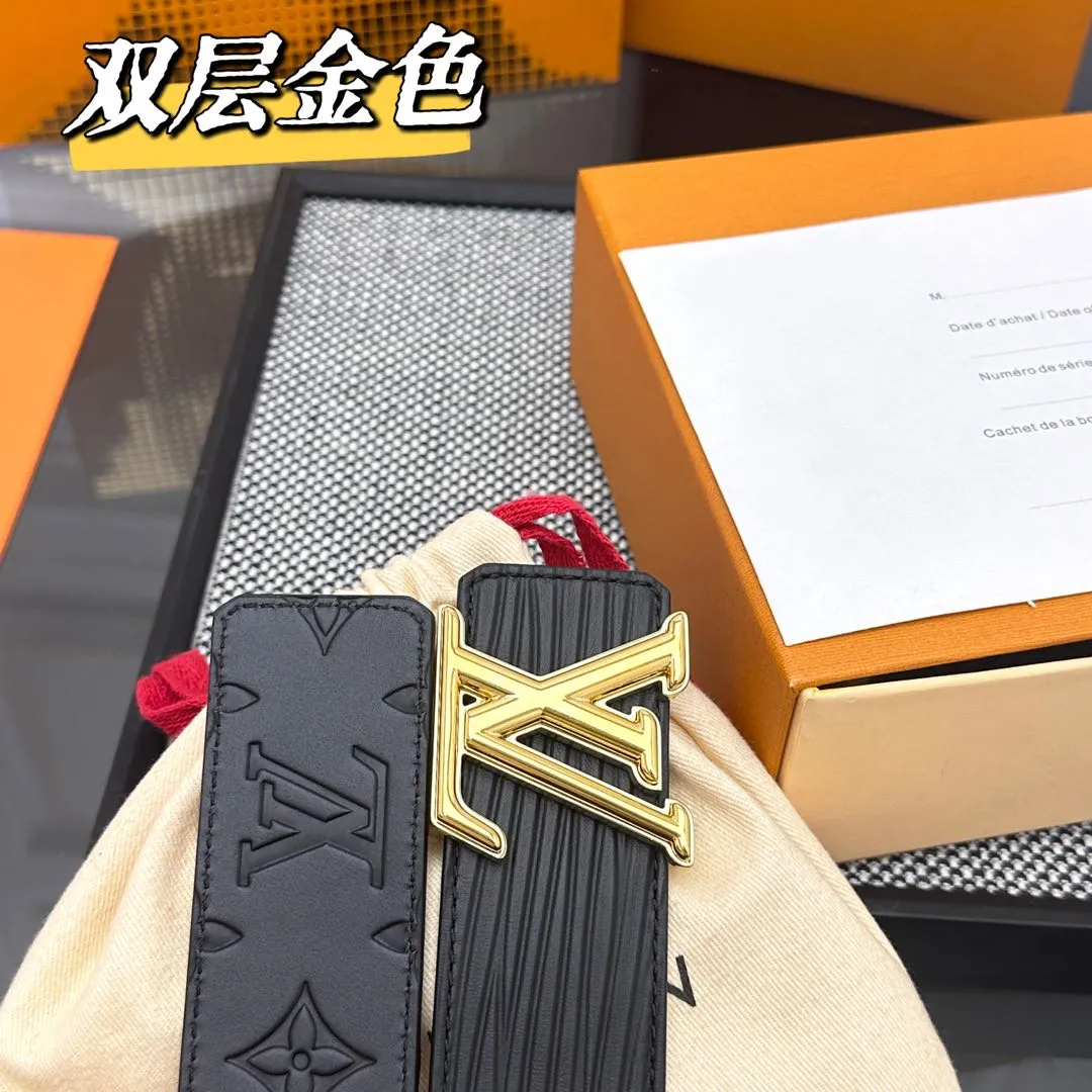 💰480💰Full package💰 💍Purchasing-grade LV Dimension double-sided belt combines creative heritage with gorgeous street style, highlighting the fashion vision of creative director Pharrell Williams. Monogram canvas covers the outer layer, and the LV Dimension metal buckle shimmers with subtle luster, making it possible to express your personality in various occasions.
