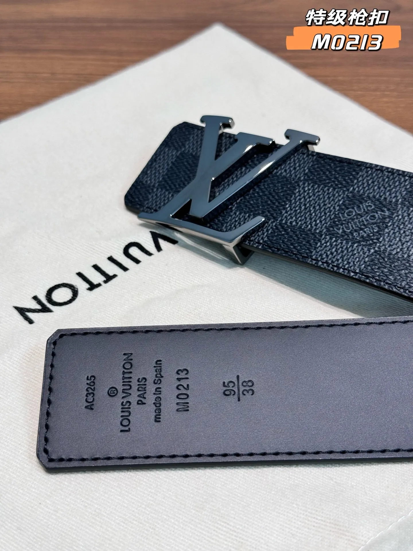 💰440💰Full set of packaging💰 💍Purchase grade LV⚡️🌹Latest version at the counter Original custom base leather Genuine developed leather 4.0cm perfect💯