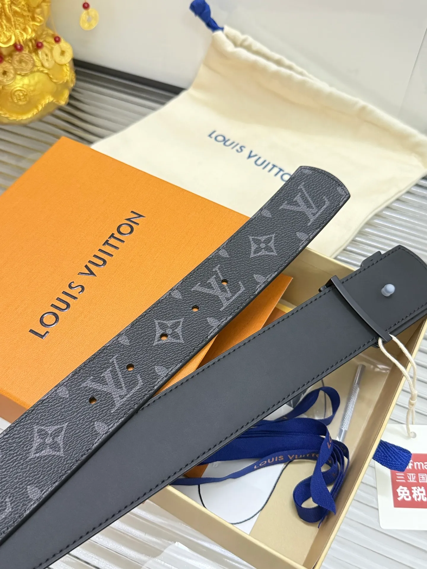 💰480💰Full package💰 💍Purchase level Lv new classic pattern⚡️🌹Original leather/imported calfskin⚡️🌹Double-sided can be used + high-quality painted black buckle⚡️🌹4.0cm wide