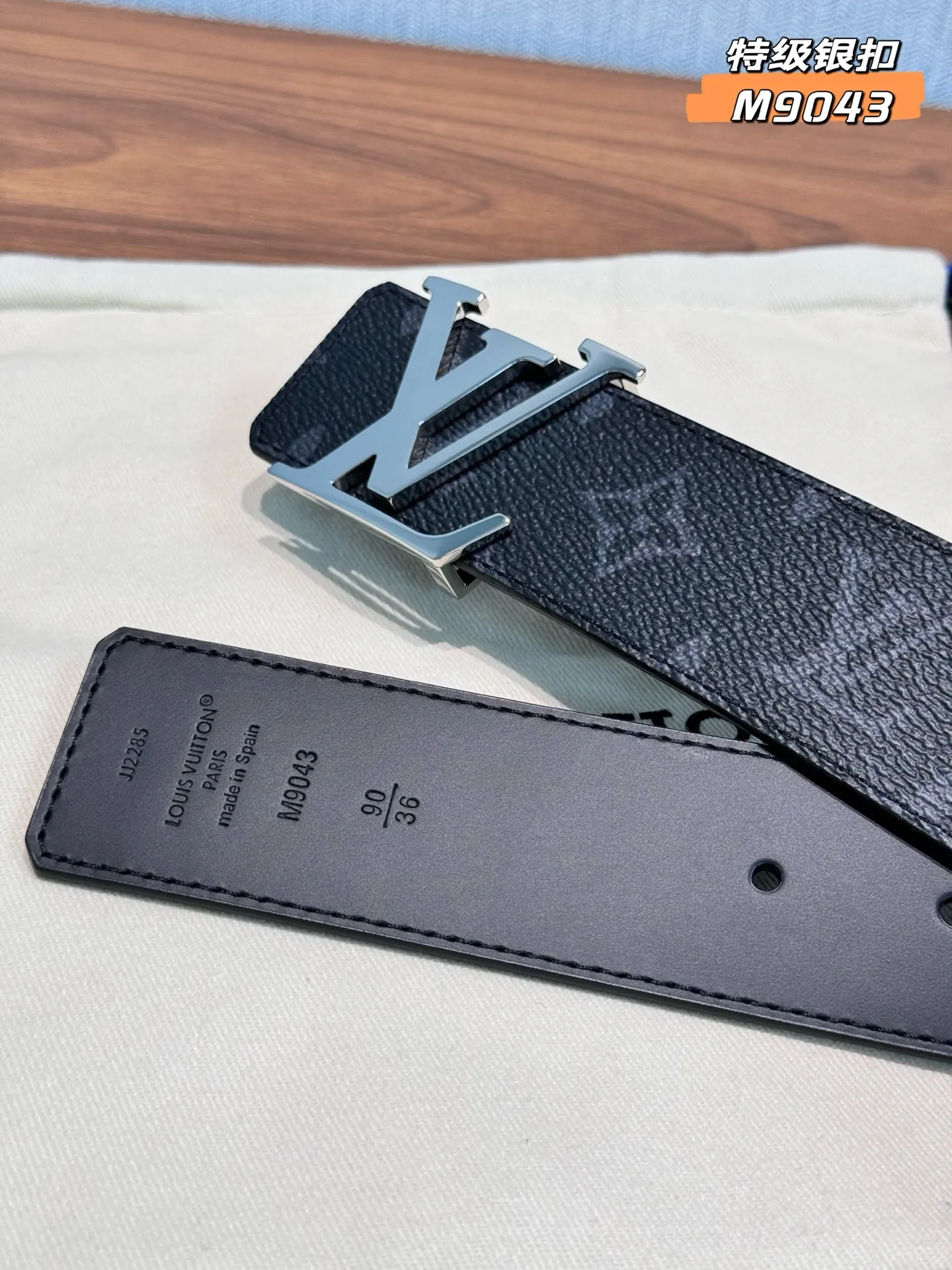 💰440💰Full set of packaging💰 💍Purchase grade LV⚡️🌹Latest version at the counter Original custom base leather Genuine developed leather 4.0cm perfect💯