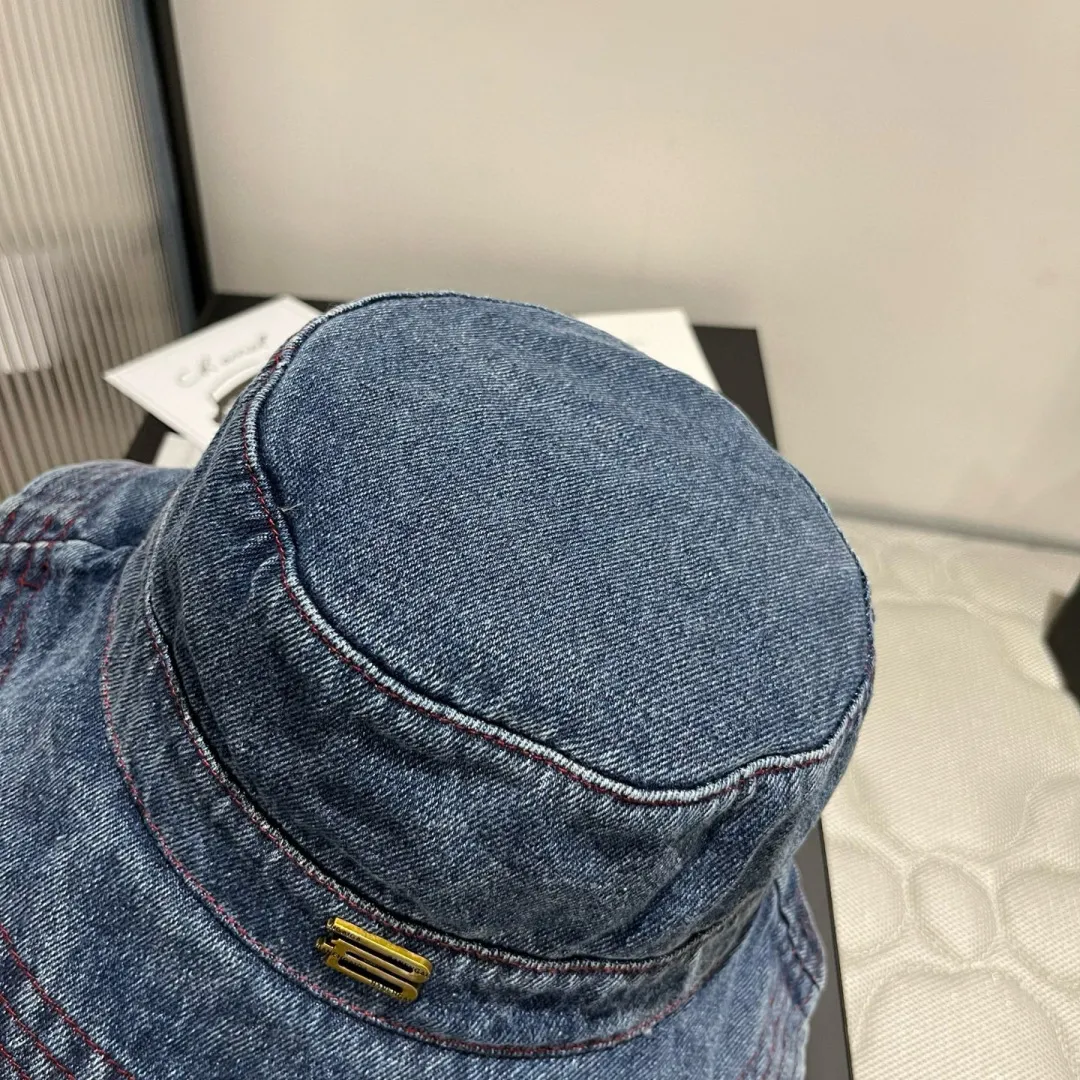 💰100¥ Balenciaga denim bucket hat, head circumference 57cm