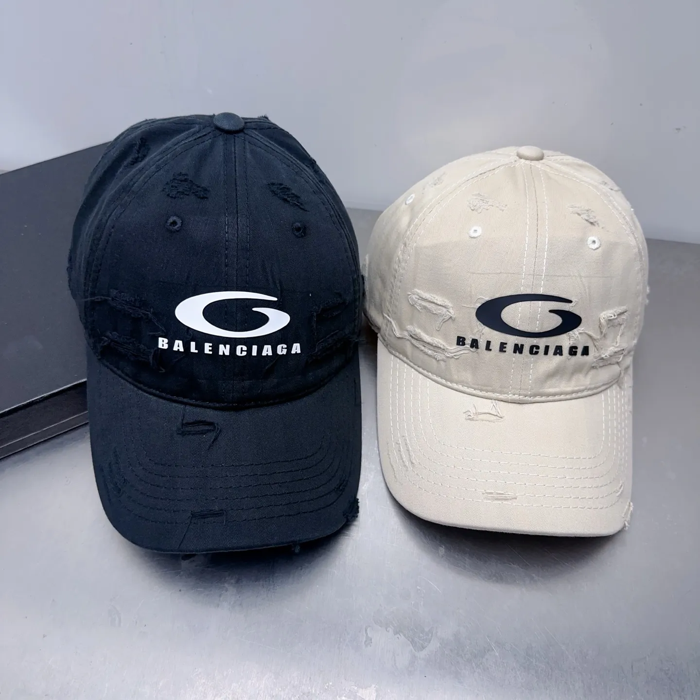 Welcome to inquire, Balenciaga ripped baseball cap
