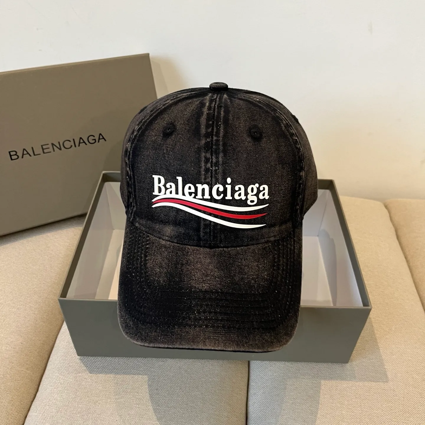 P50💰BALENCIAGA new logo baseball cap, cool colors, different styles for men and women, the first batch will be shipped first! A must-buy for Paris fans!