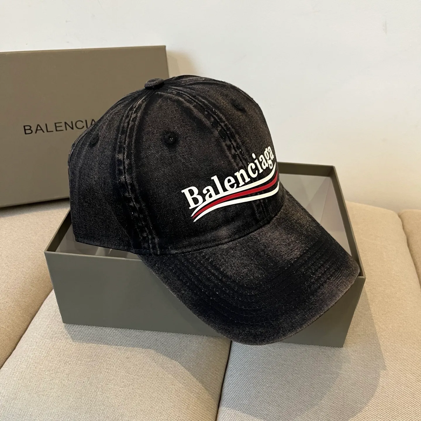 P50💰BALENCIAGA new logo baseball cap, cool colors, different styles for men and women, the first batch will be shipped first! A must-buy for Paris fans!
