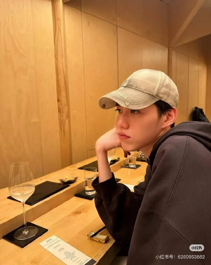 Official Balenciaga ripped baseball cap