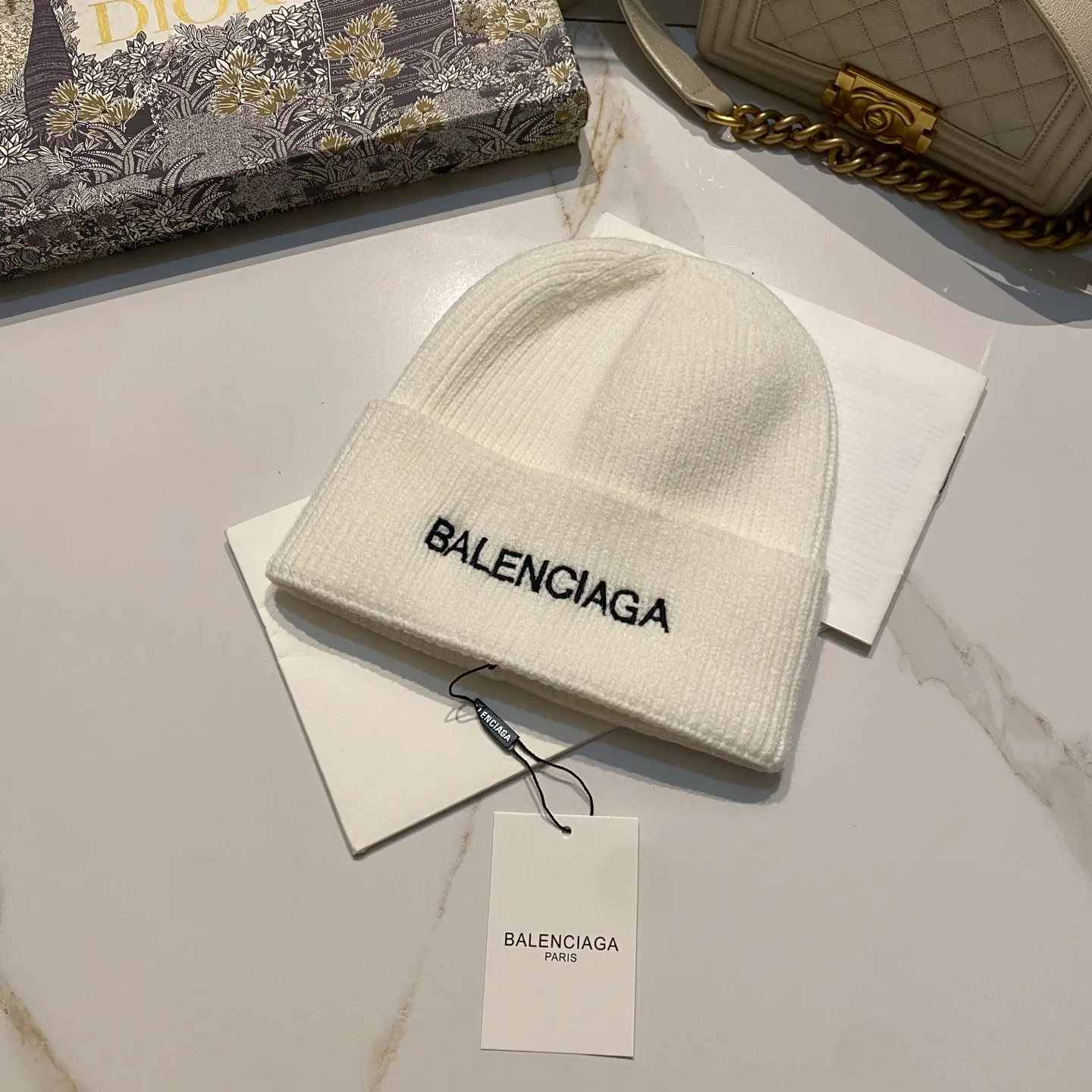 Balenciaga knitted hat