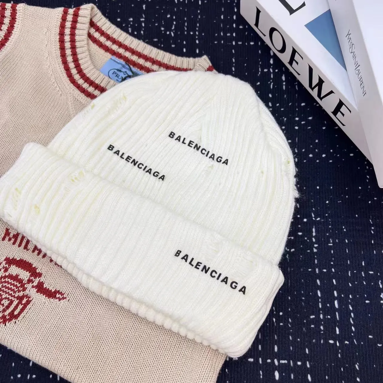 ❤ Balenciaga knitted hat