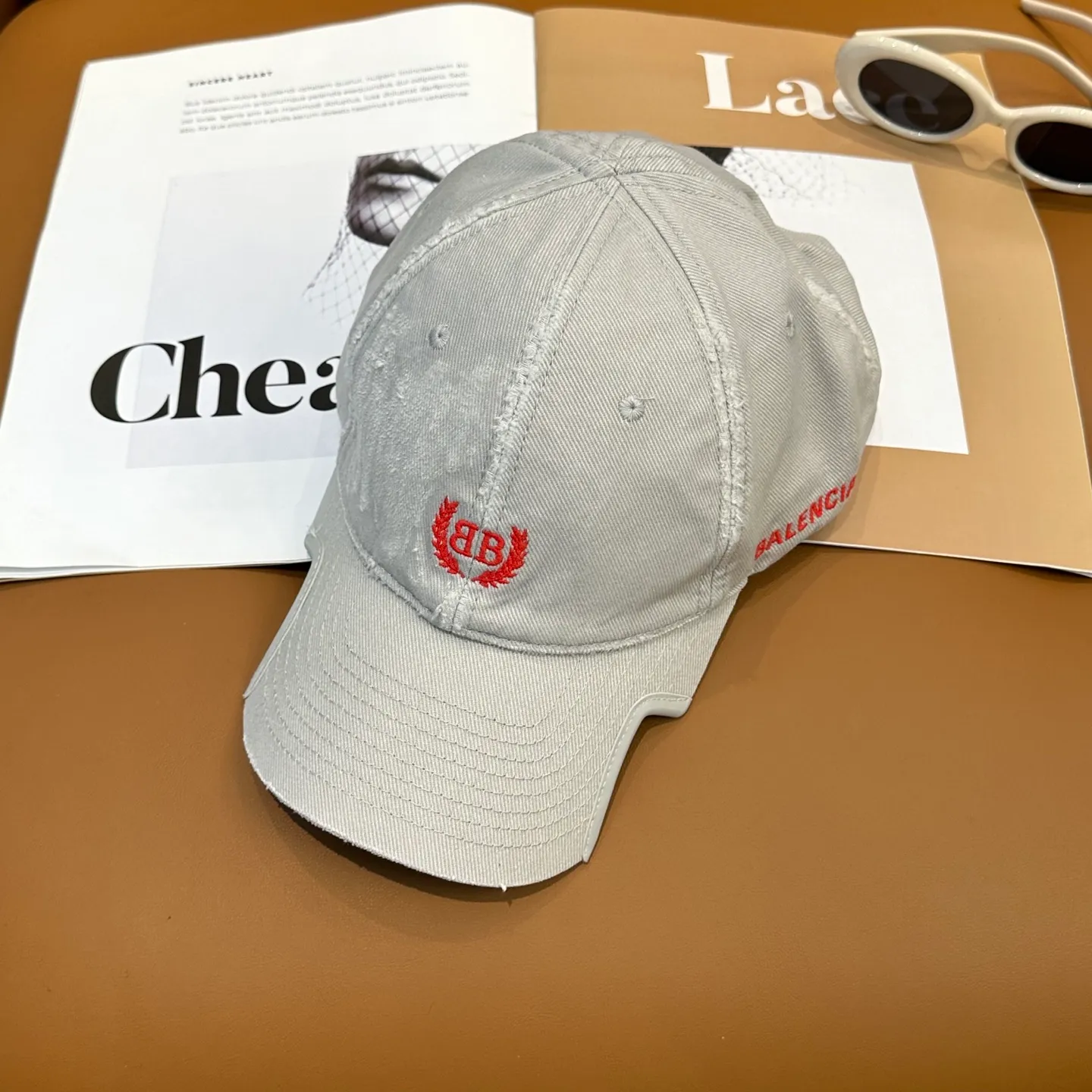 P80 BALENCIAGA new logo baseball cap, cool colors, different styles for men and women, the first batch will be shipped first! A must-buy for Paris fans!