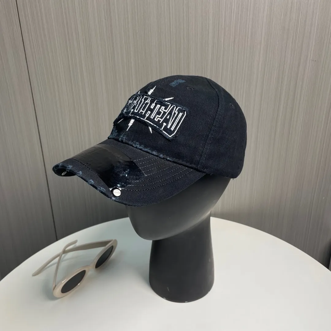 P76💰BALENCIAGA Balenciaga's new embroidered logo baseball cap, cool colors, different styles for men and women, the first batch will be shipped first! A must-buy for Paris fans!