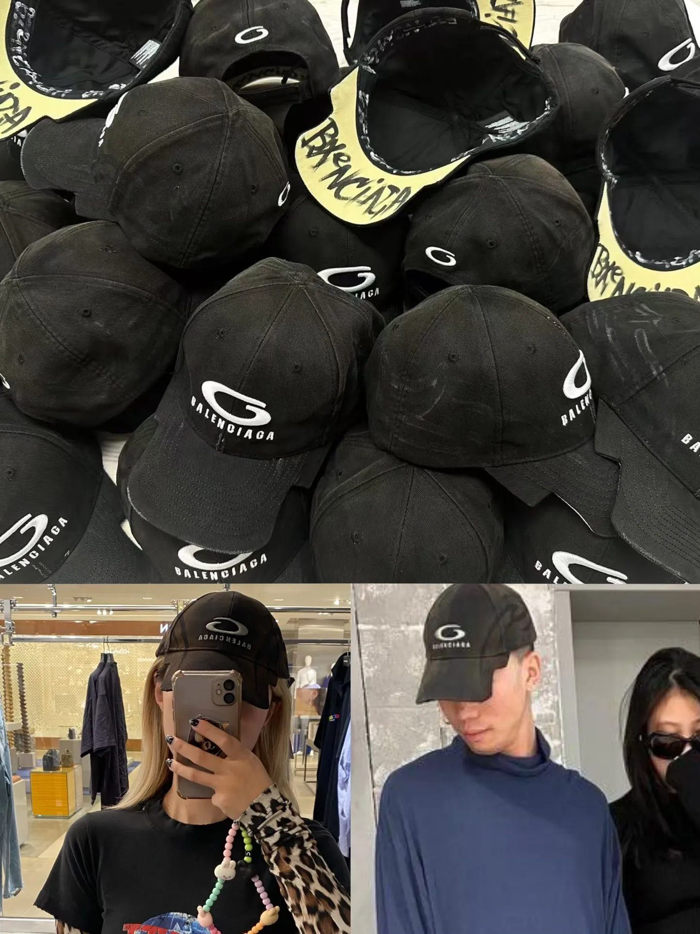 Private message for price inquiry! High version B Balenciaga baseball cap