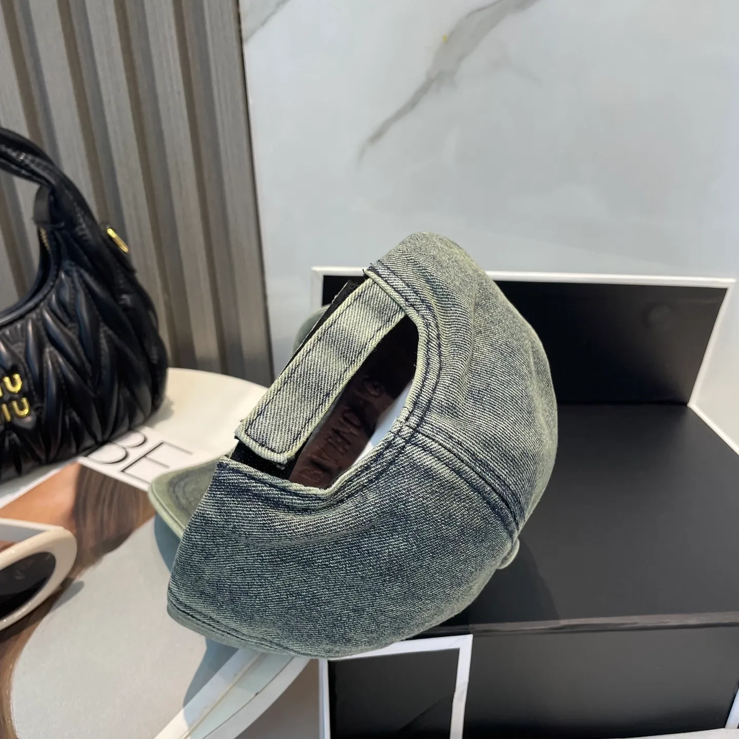 P60 BALENCIAGA Balenciaga's new washed denim baseball cap, cool colors, different styles for men and women, the first batch will be shipped first! A must-buy for Paris fans!