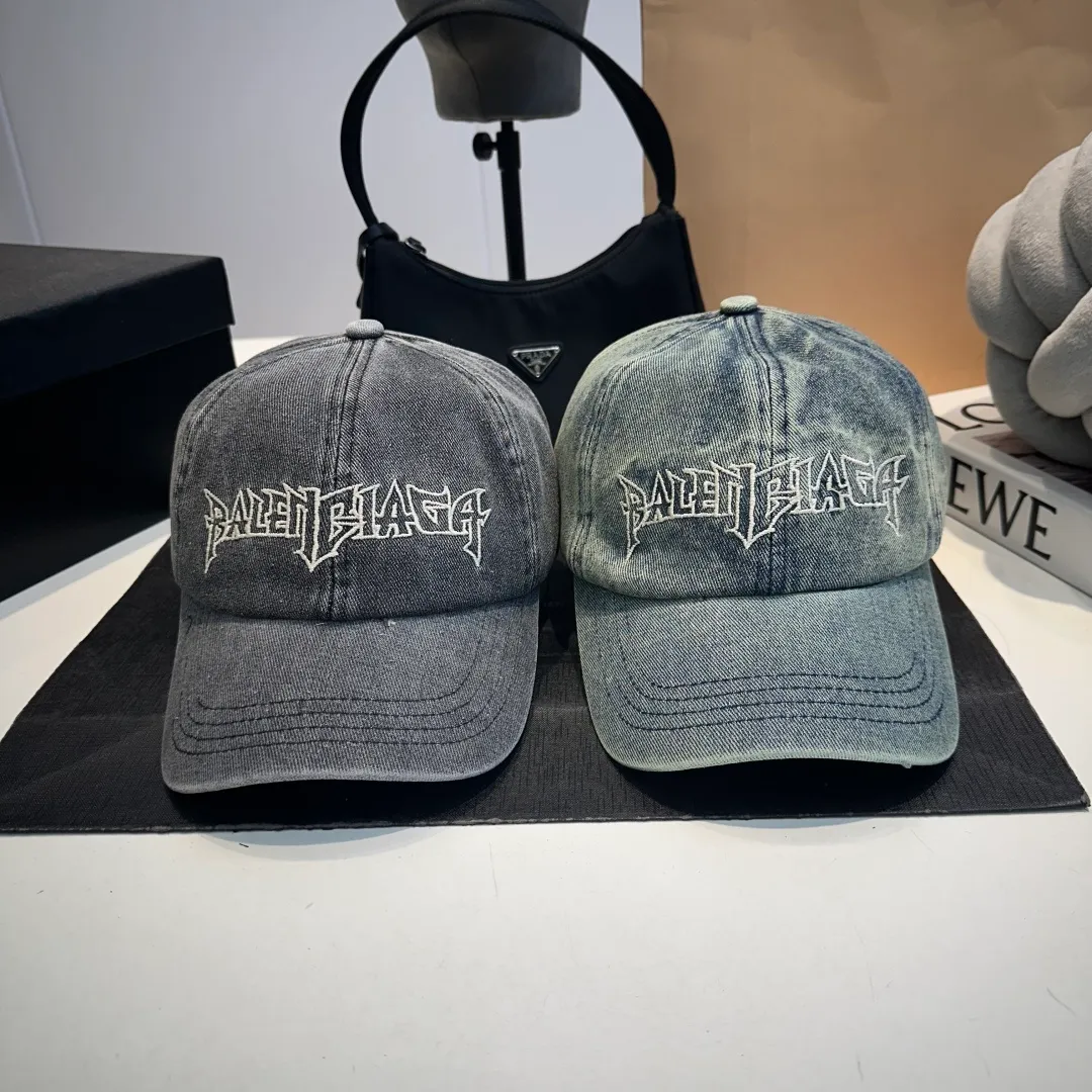 P70 BALENCIAGA new embroidered logo baseball cap, cool colors, different styles for men and women, the first batch will be shipped first! A must-buy for Paris fans!