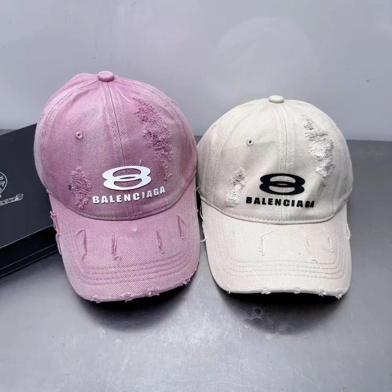 Private message for price inquiry! Balenciaga ripped baseball cap