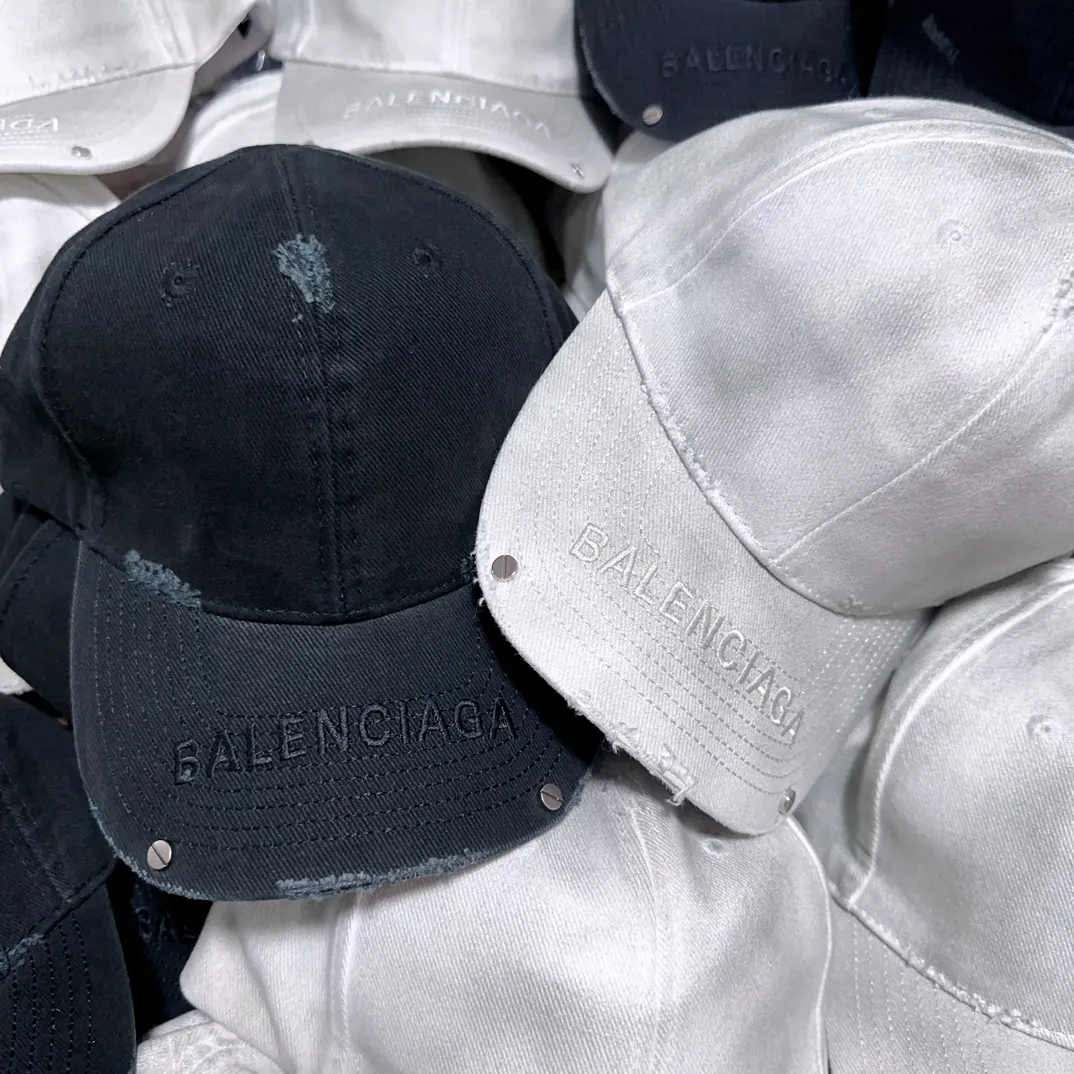 Welcome to inquire, official website Balenciaga ripped baseball cap