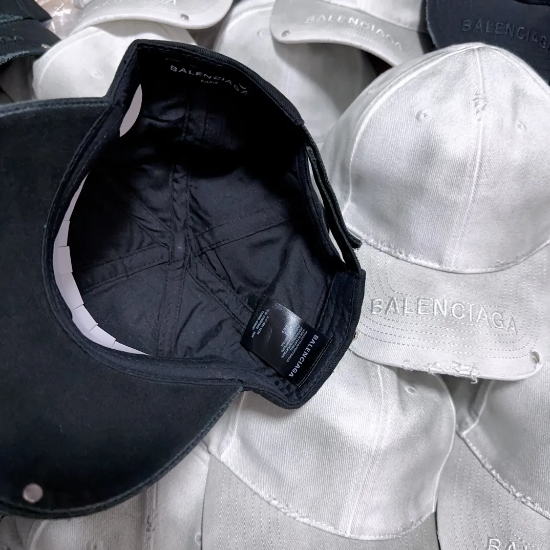 Welcome to inquire, official website Balenciaga ripped baseball cap