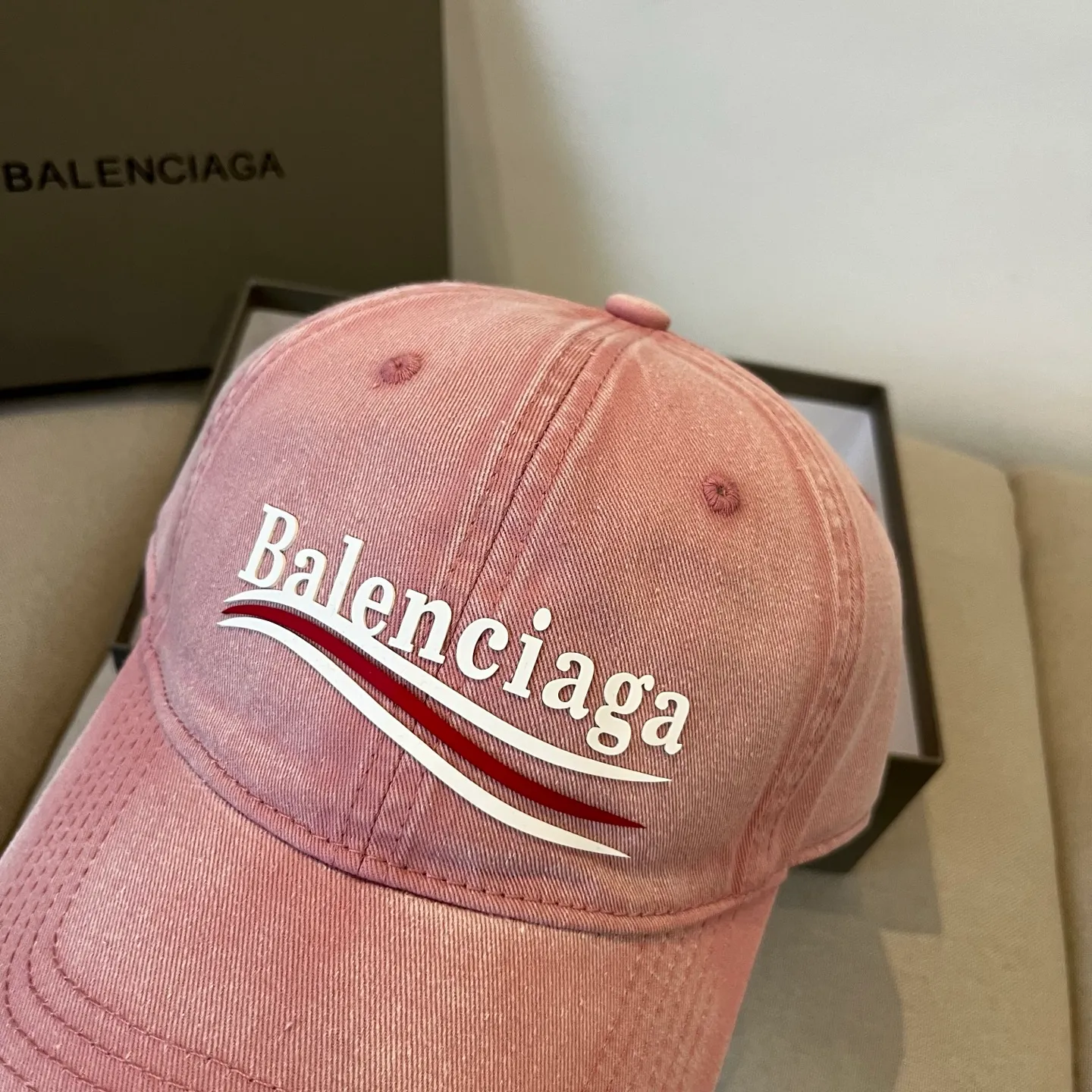 P50💰BALENCIAGA new logo baseball cap, cool colors, different styles for men and women, the first batch will be shipped first! A must-buy for Paris fans!
