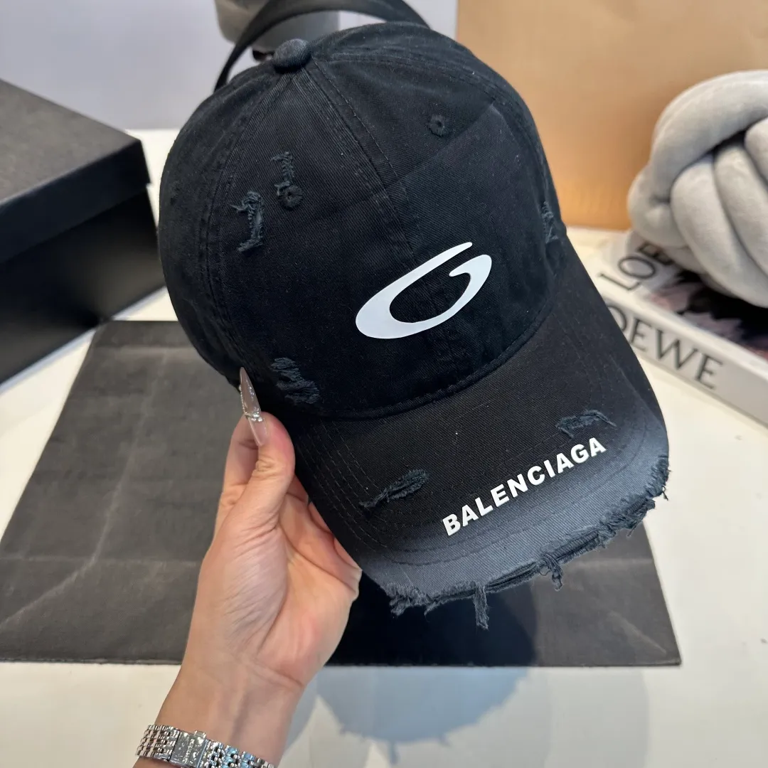 P56 BALENCIAGA Balenciaga's new washed baseball cap, cool colors, different styles for men and women, the first batch will be shipped first!