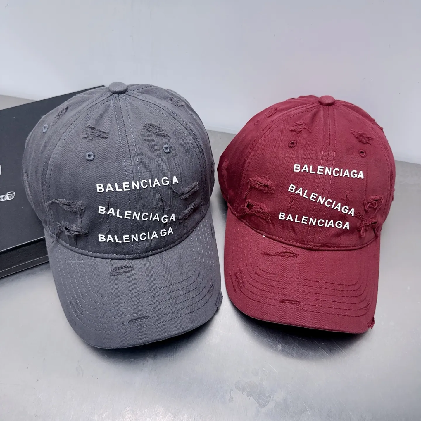 Welcome to inquire, Balenciaga ripped baseball cap