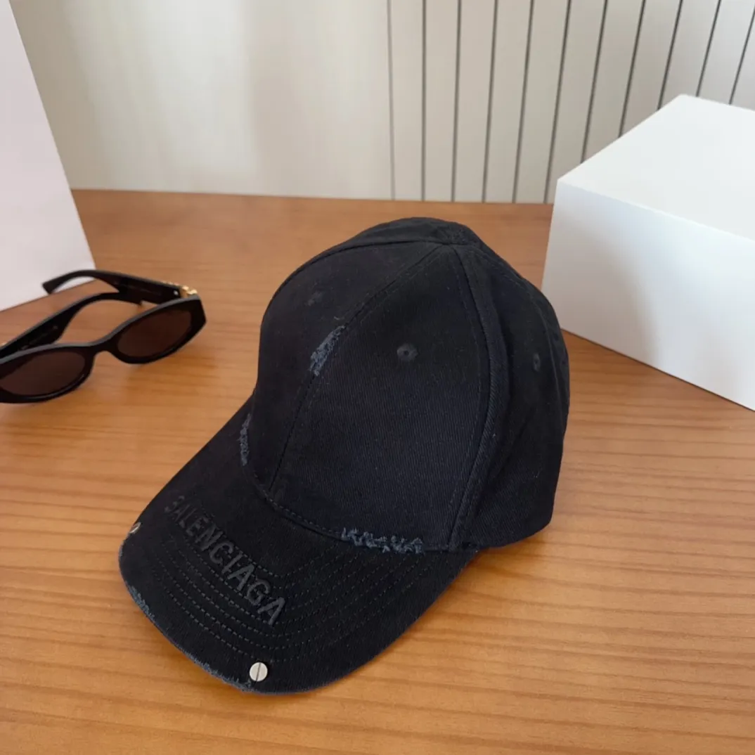 💰60 BALENCIAGA new washed baseball cap, cool colors, different styles for men and women, the first batch will be shipped first! A must-buy for Paris fans!