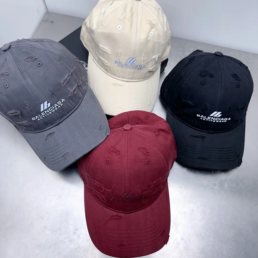 Welcome to inquire, spring and summer style Balenciaga ripped baseball cap