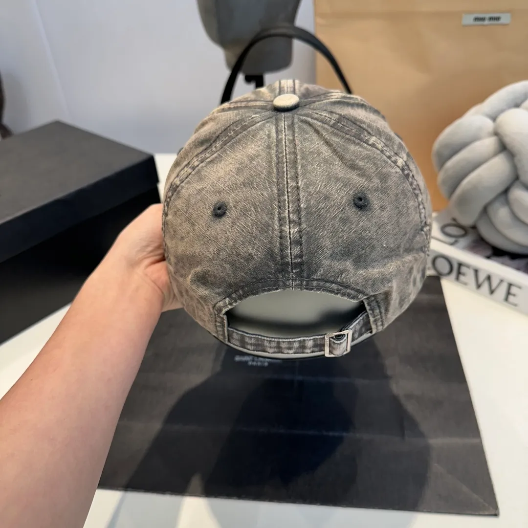 P60 Balenciaga ⚠️Coke distressed punk baseball cap shark fin duck tongue hat for men and women