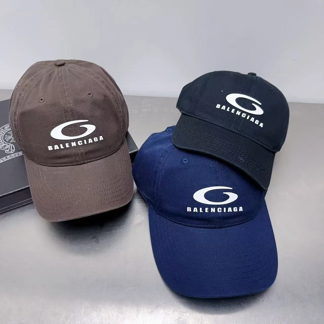 Balenciaga soft top baseball cap