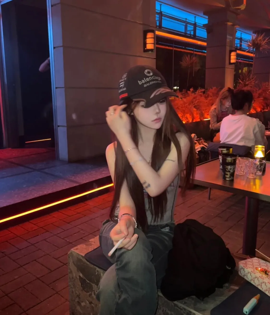 B Paris baseball cap